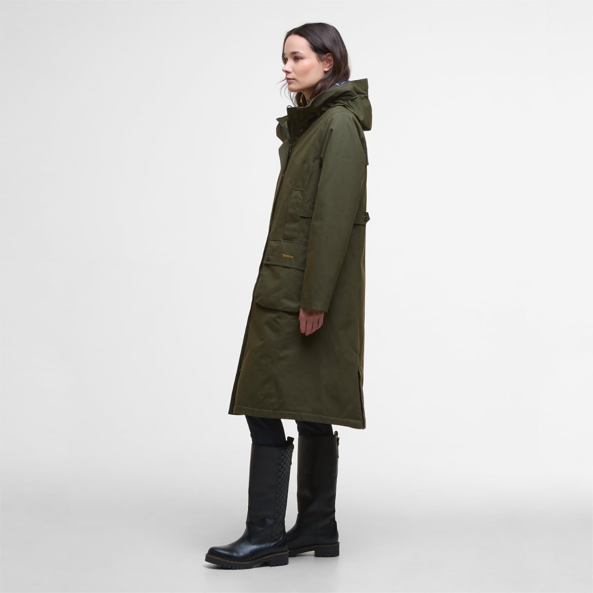 Barbour Bamburgh Women's Waterproof Jacket | Olive