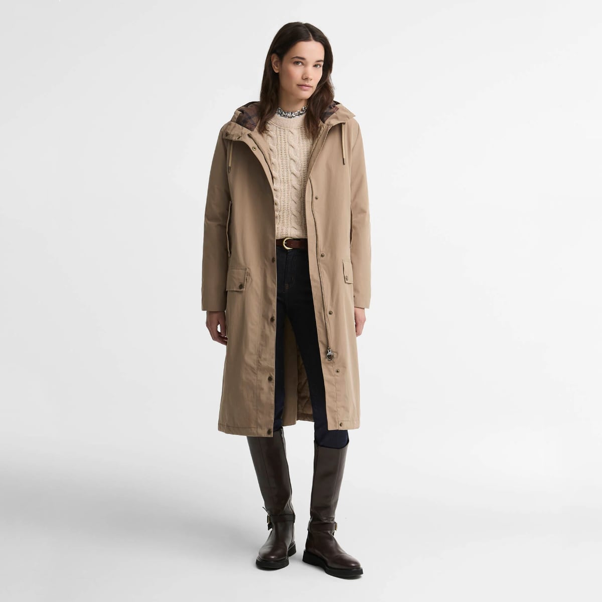 Barbour Matilde Women's Waterproof Jacket | Lt Trench