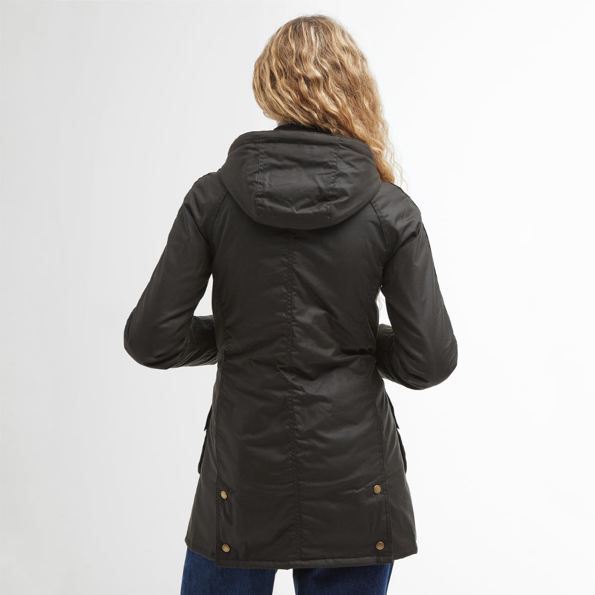 Barbour Bower Women's Waxed Jacket | Olive