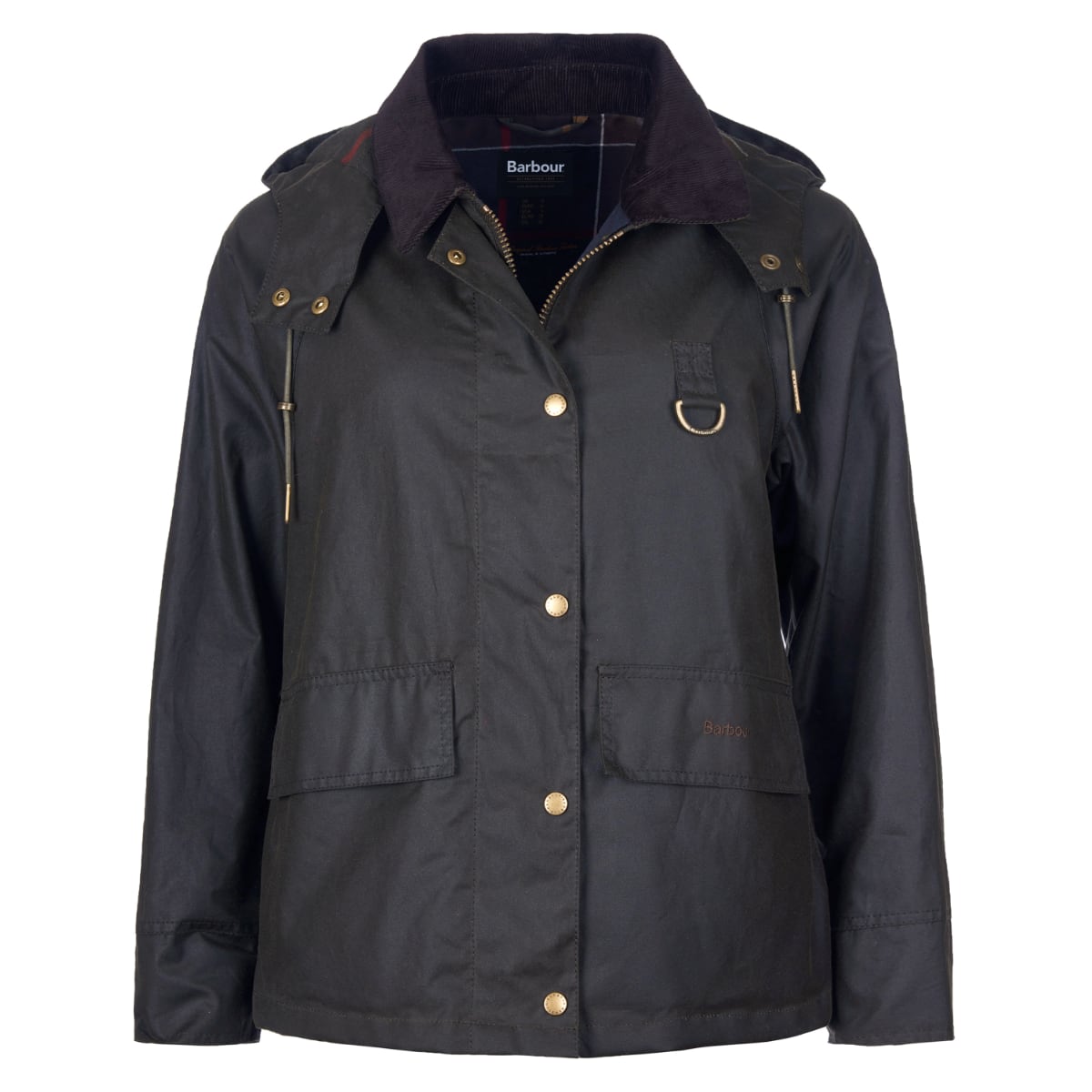 Barbour Avon Women's Waxed Jacket | Olive