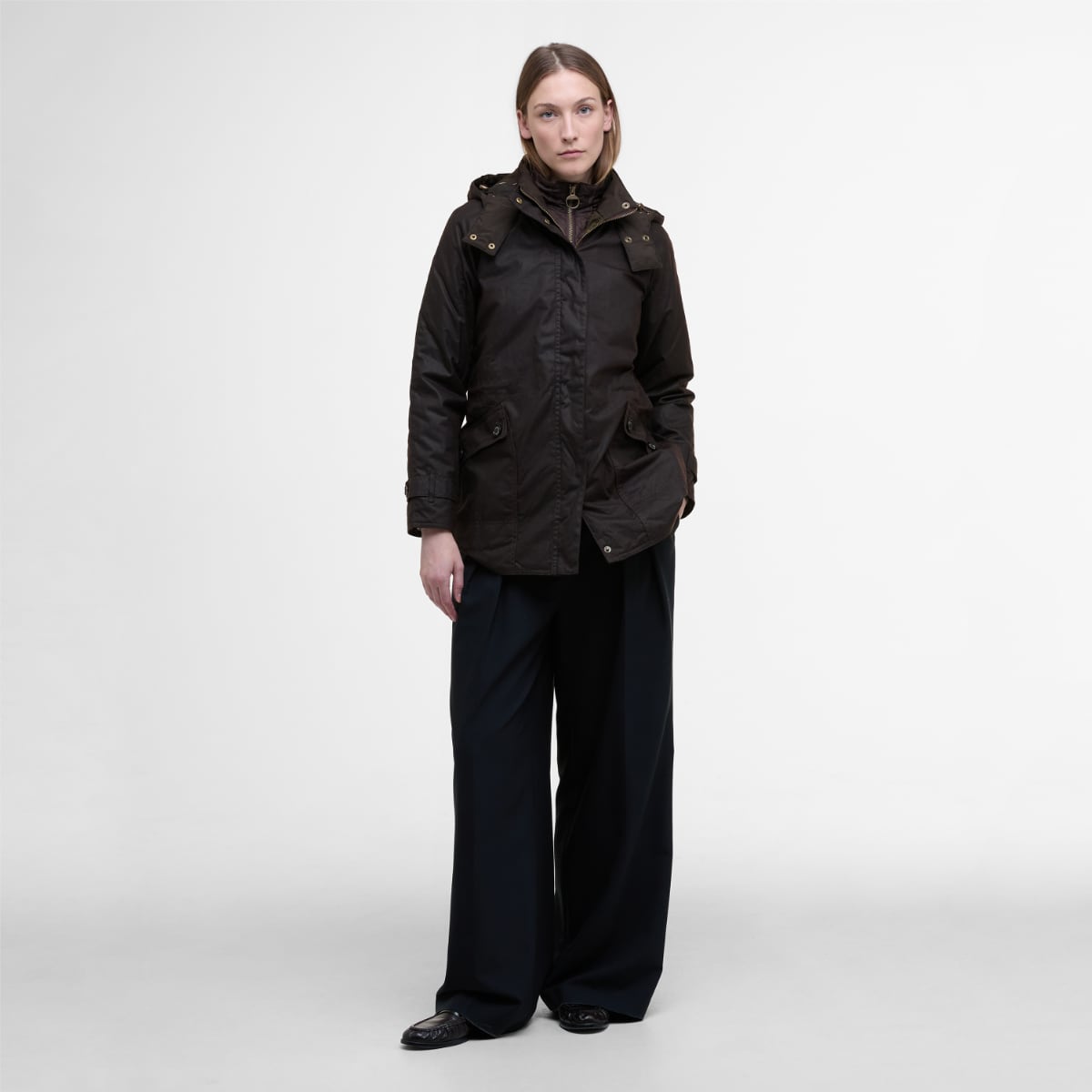 Barbour Cannich Women's Waxed Jacket | Rustic