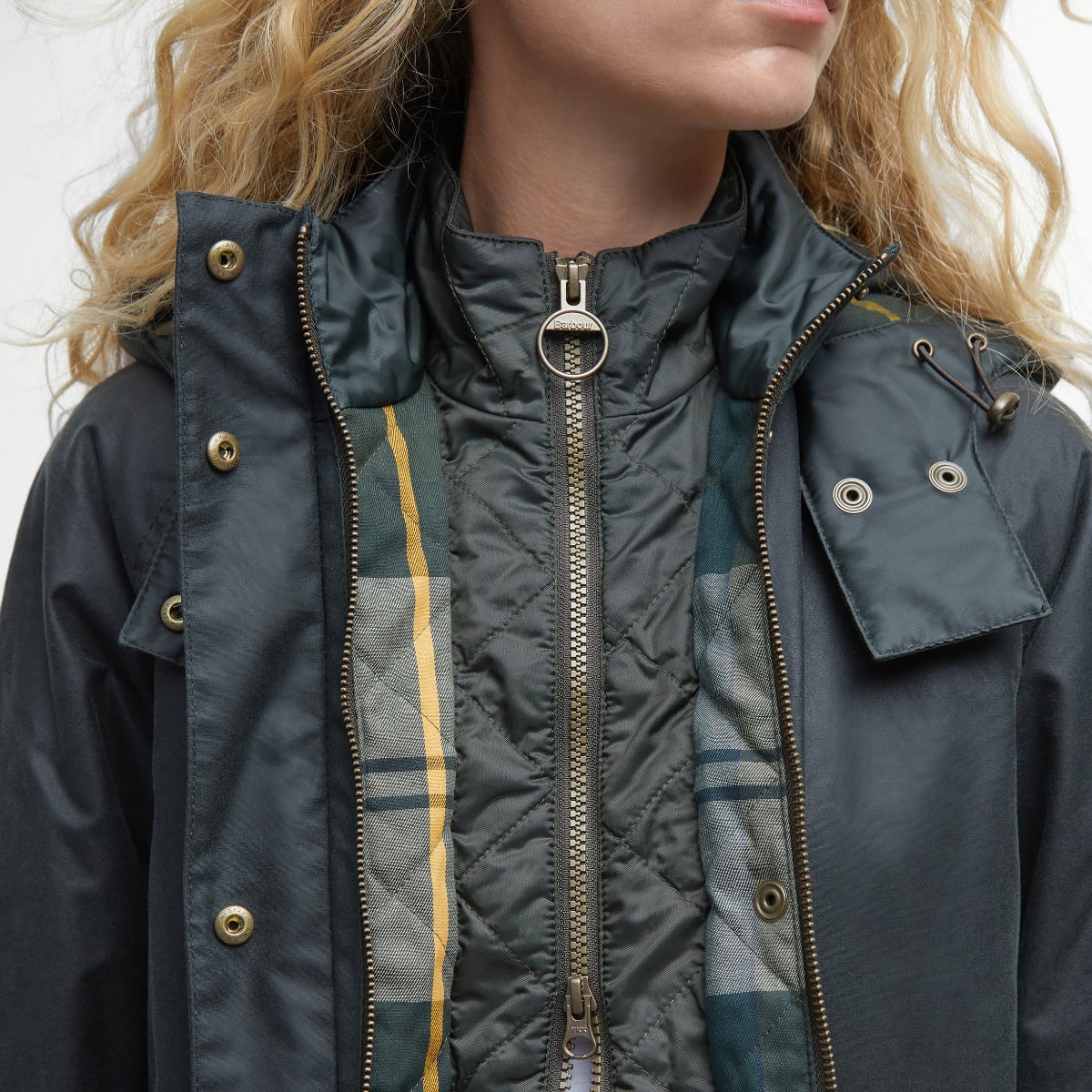 Barbour Cannich Women's Waxed Jacket | Sage