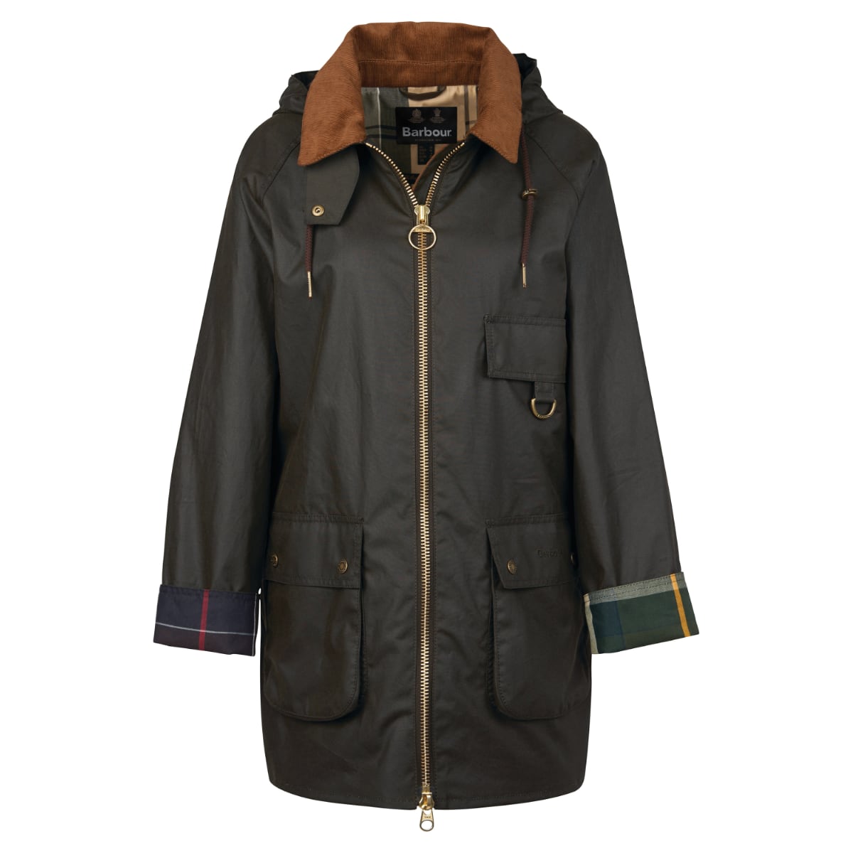 Barbour Highclere Women's Waxed Jacket | Olive