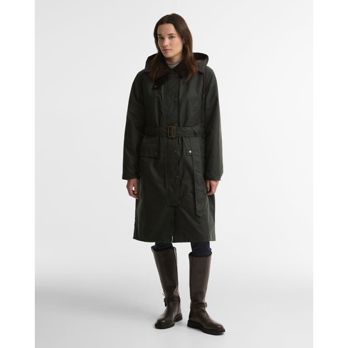 Barbour AntoinetteWomen's Waxed Jacket | Sage