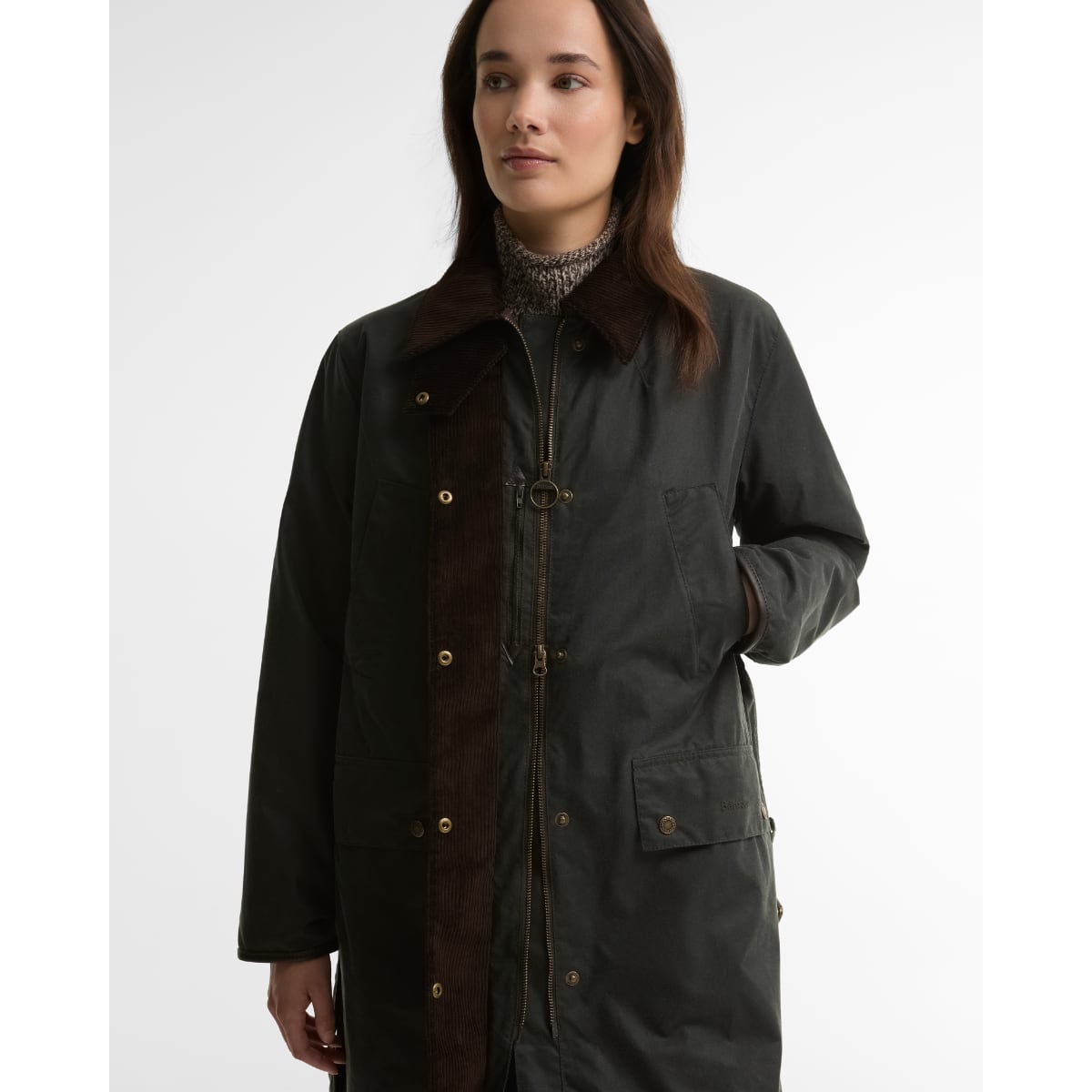 Barbour AntoinetteWomen's Waxed Jacket | Sage