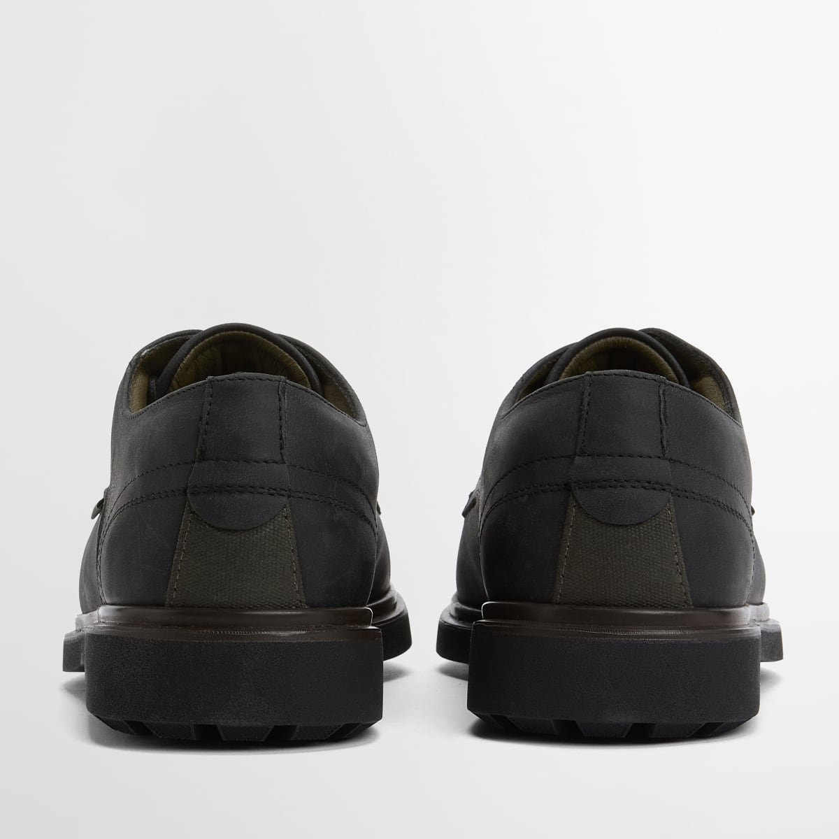 Barbour Carthy Men's Derby Brogue Shoe | Black