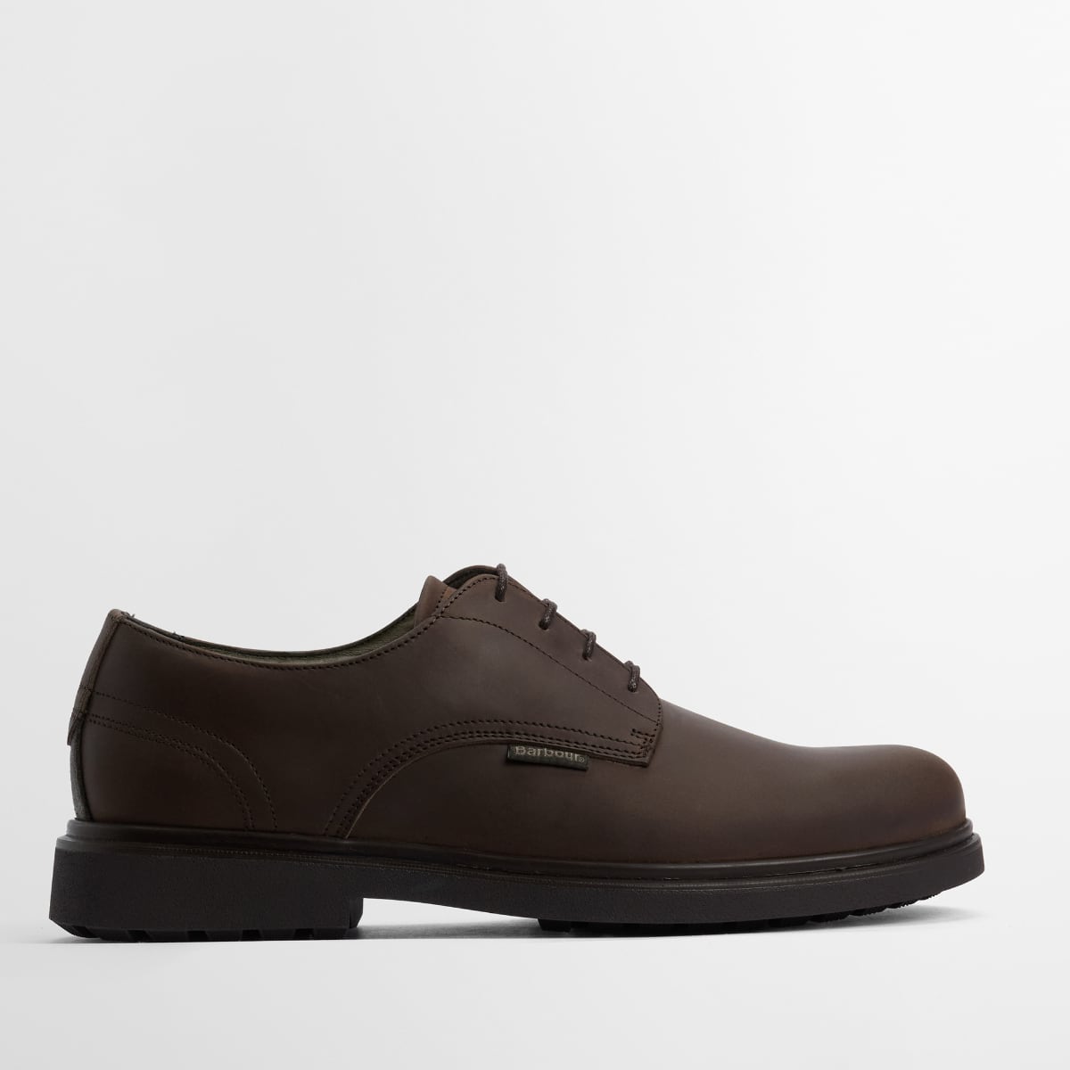 Barbour Carthy Men's Derby Brogue Shoe | Dark Brown