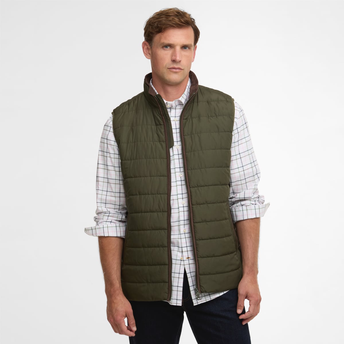 Barbour Broughton Men's Gilet | Deep Olive