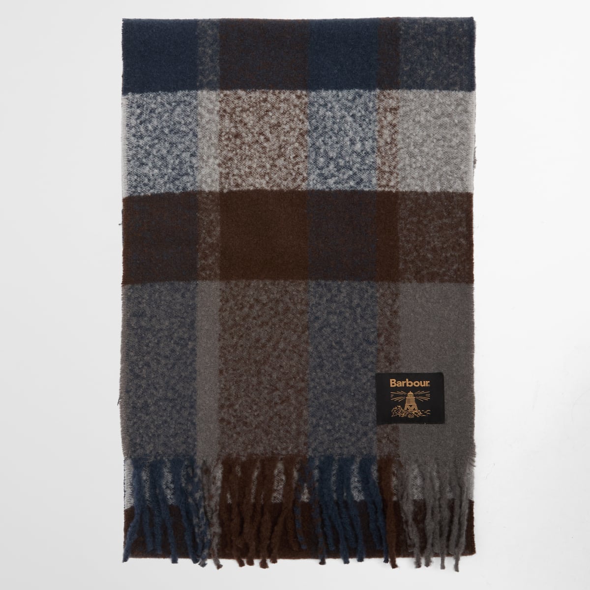 Barbour Westerdale Beanie and Scarf Gift Set | Midnight Oak