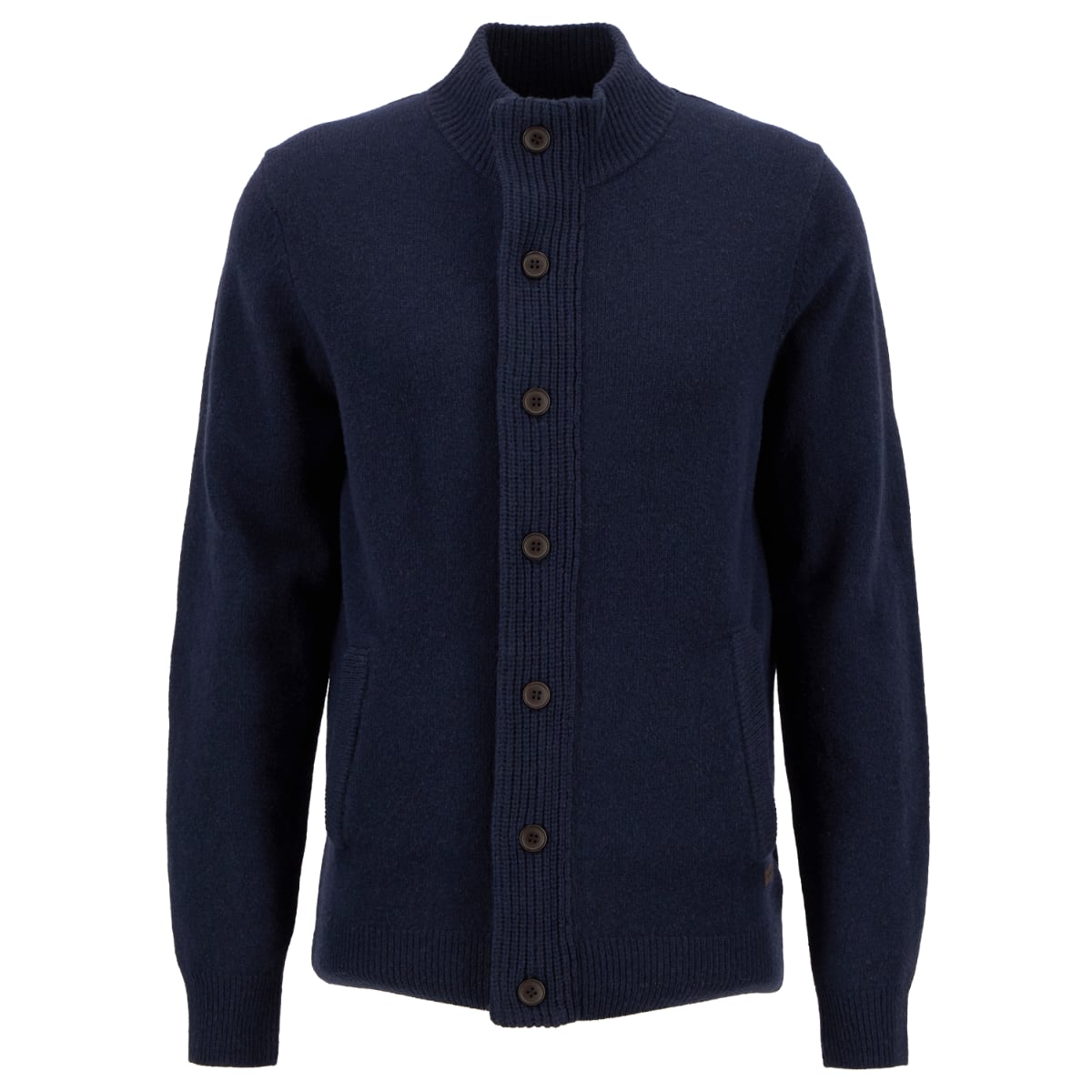 Barbour Essential Patch Zip-Through Men's Cardigan | Classic Navy