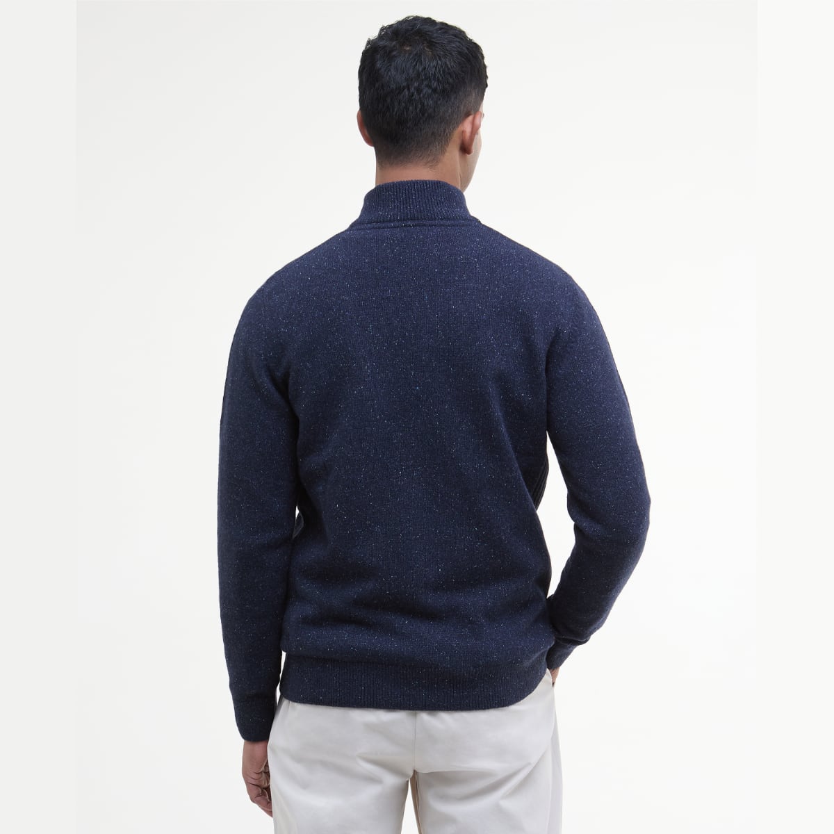 Barbour Tisbury Half Zip Men's Jumper | Navy