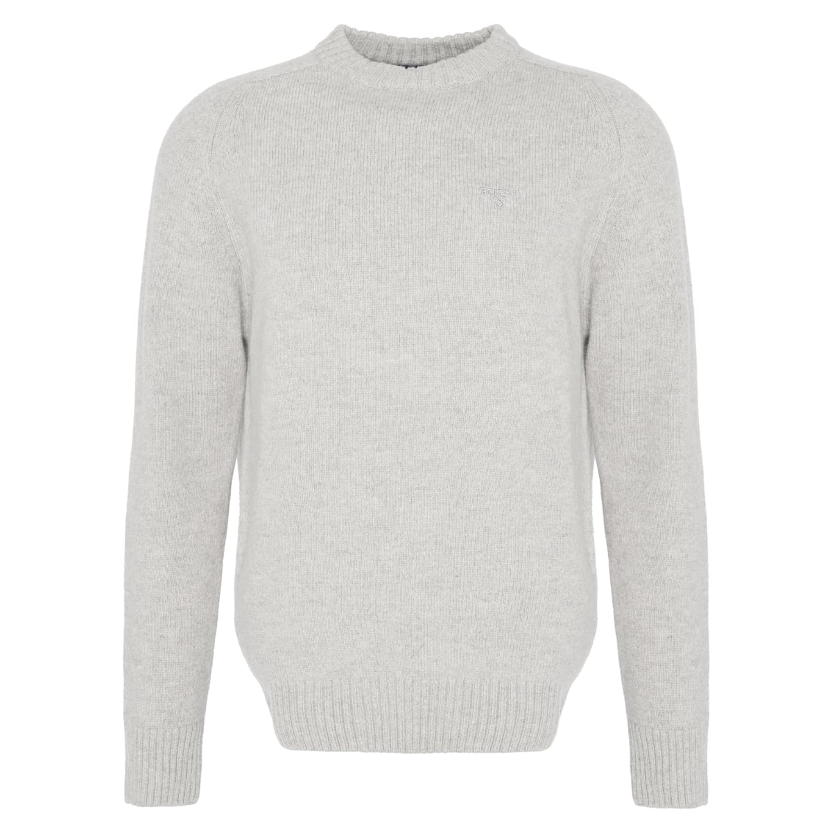 Barbour Grangetown Crew Neck Men's Jumper | Light Grey