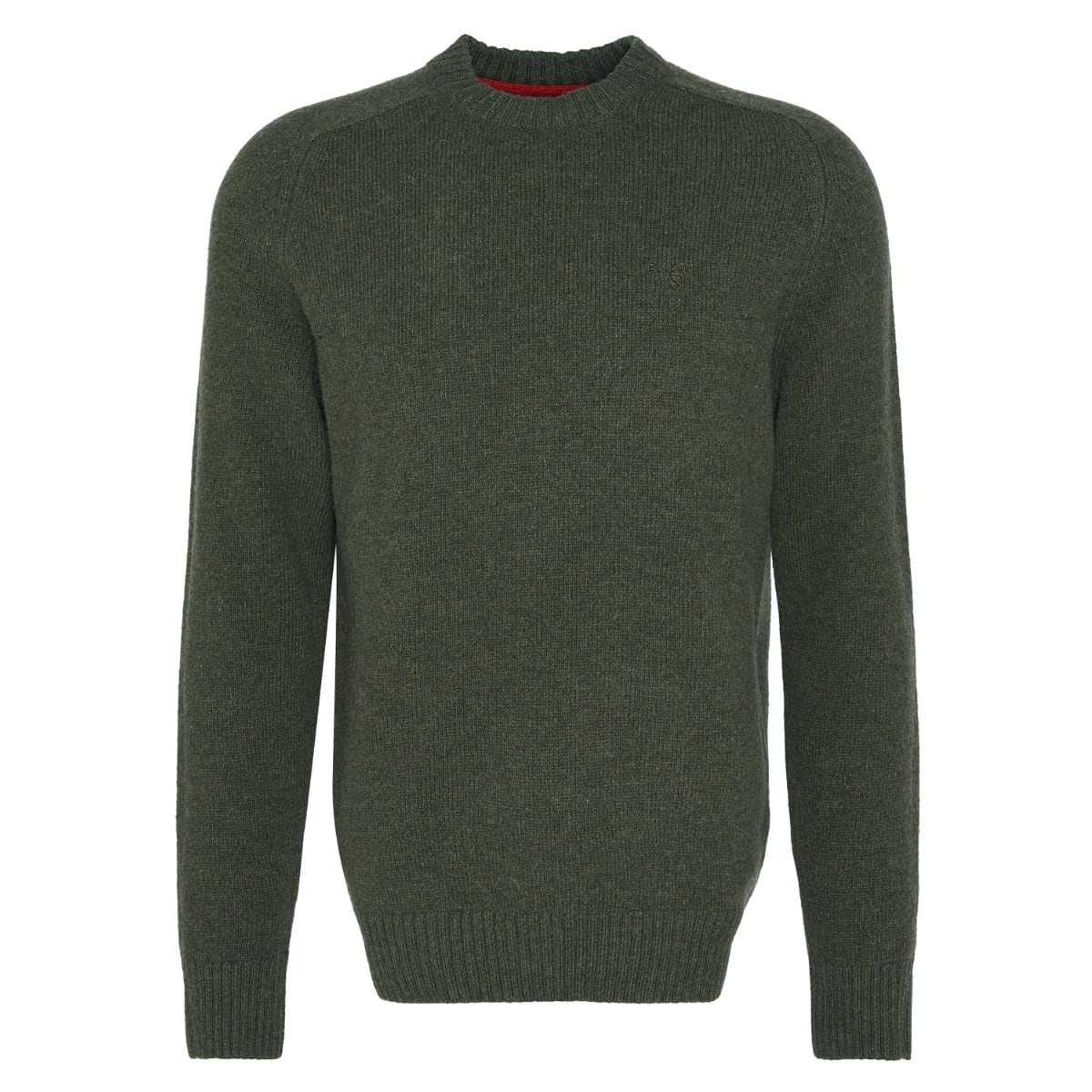Barbour Grangetown Crew Neck Men's Jumper | Mid Olive