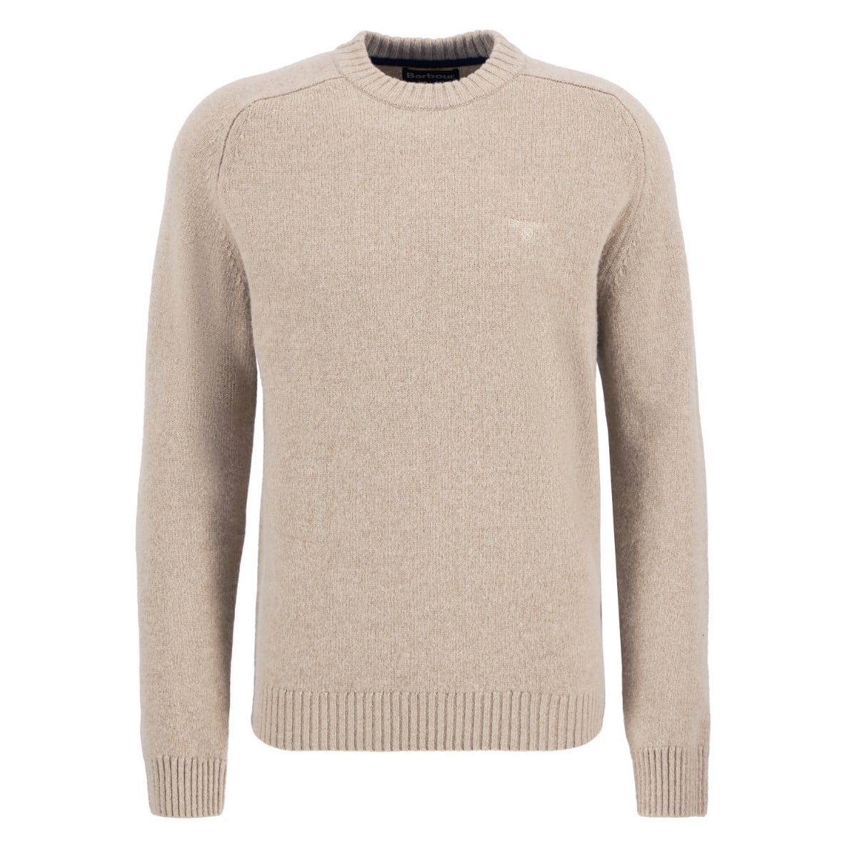 Barbour Grangetown Crew Neck Men's Jumper | Washed Stone