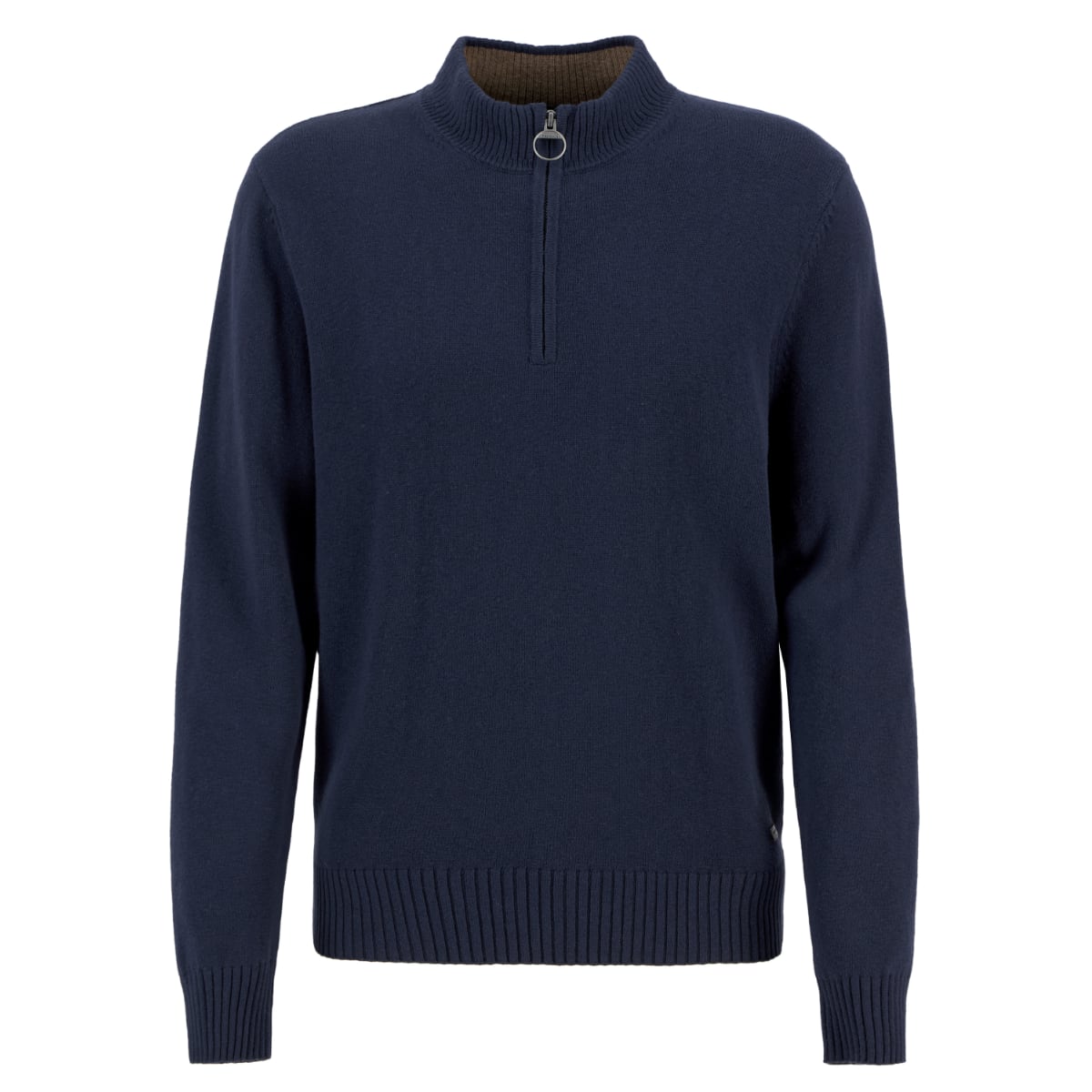 Barbour Kelson Half Zip Men's Jumper | Navy