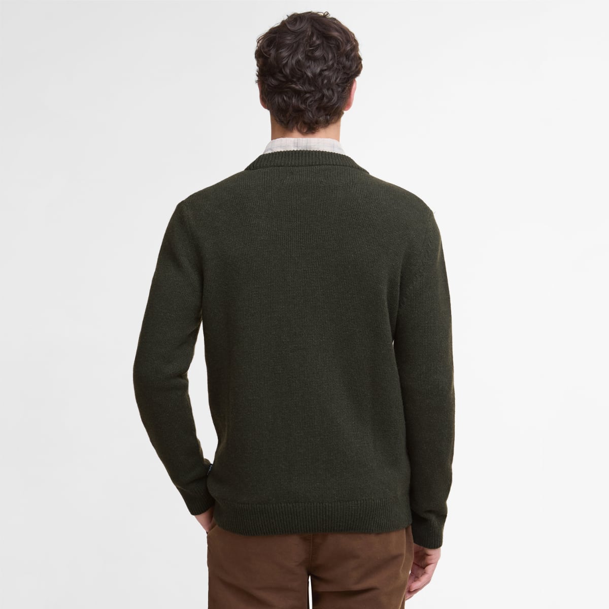 Barbour Mainland Men's Cardigan | Olive