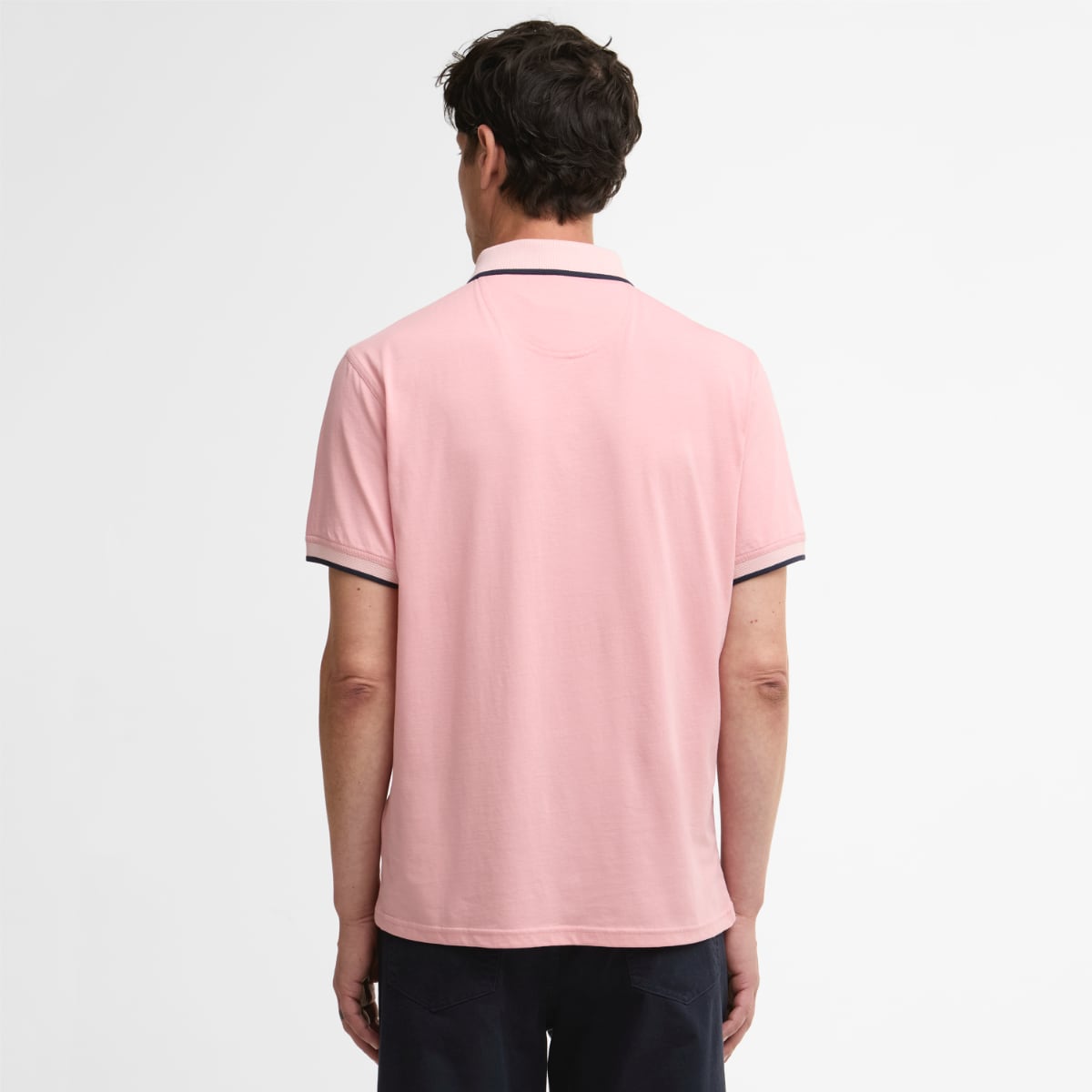 Barbour Cornsay Men's Polo Shirt | Mineral Pink