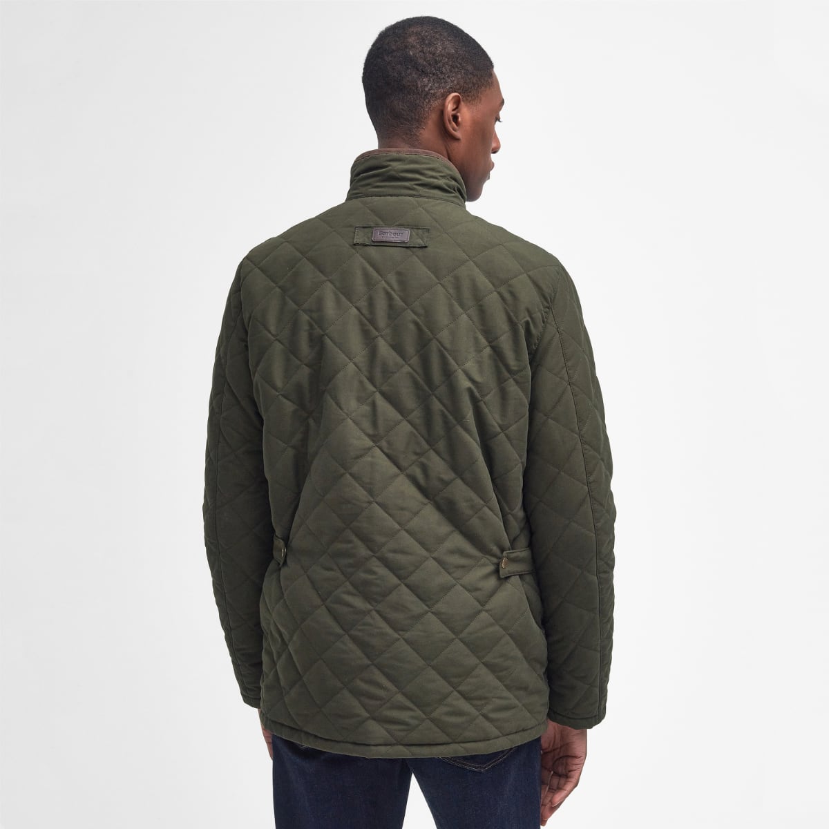 Barbour Waterproof Shoveler Quilted Men's Jacket | Dark Olive