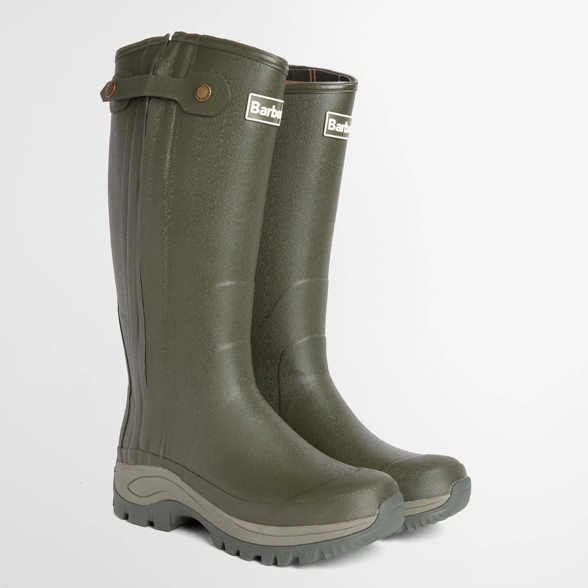 Barbour Teesdale Men's Wellington Boots | Olive