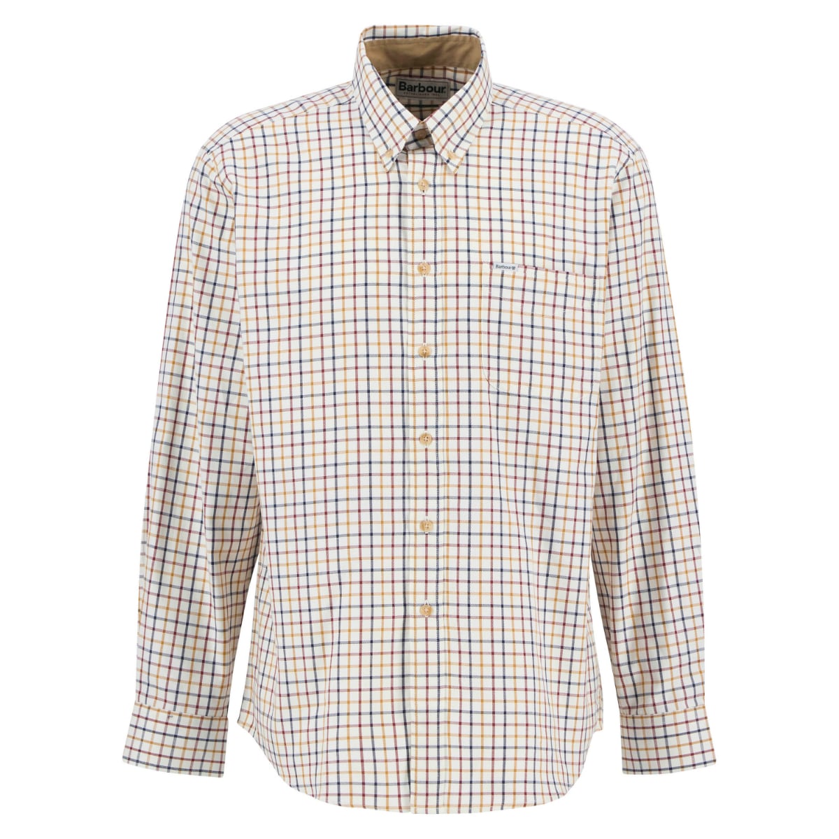 Barbour Sporting Tattersall Relaxed Fit Men's Shirt | Copper
