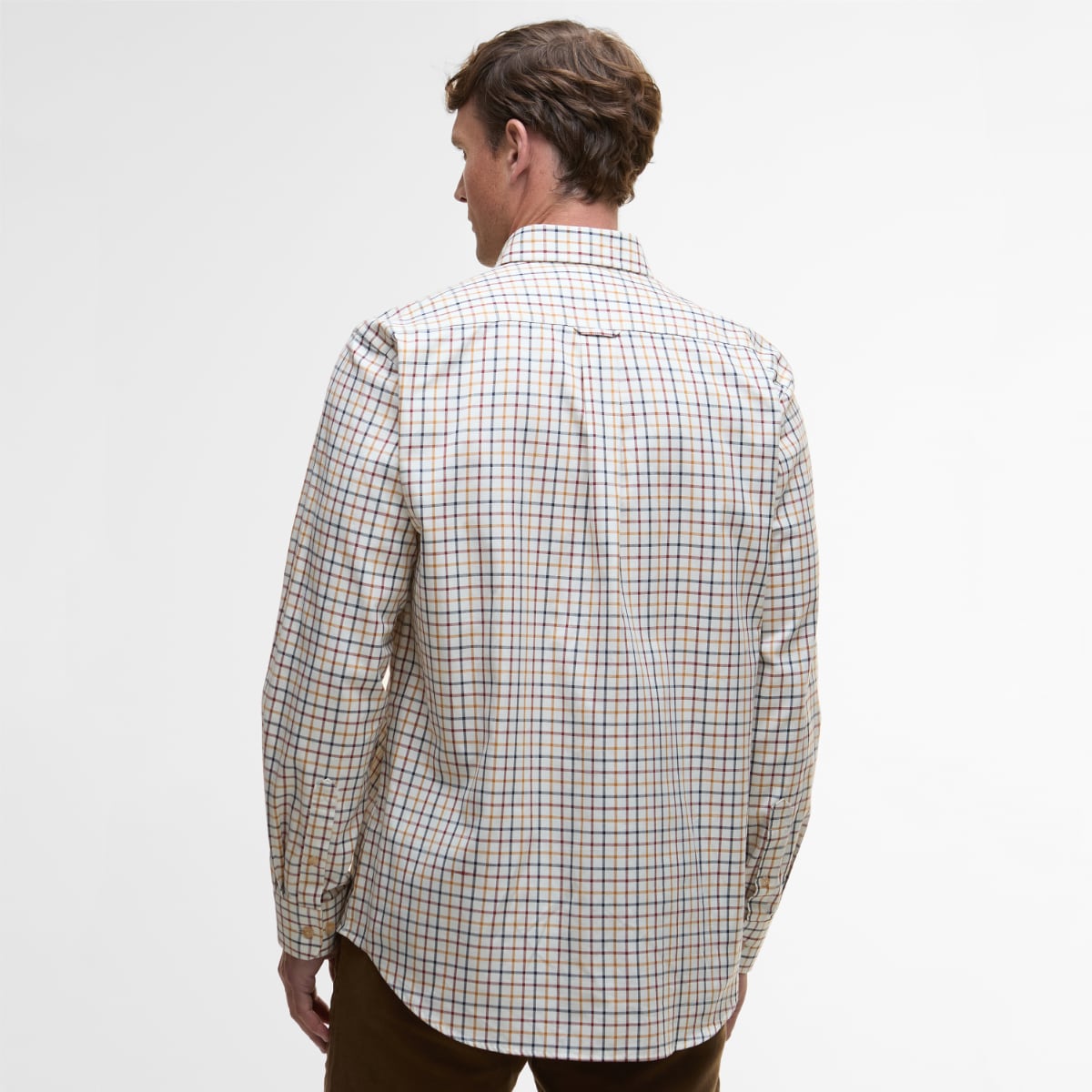 Barbour Sporting Tattersall Relaxed Fit Men's Shirt | Copper