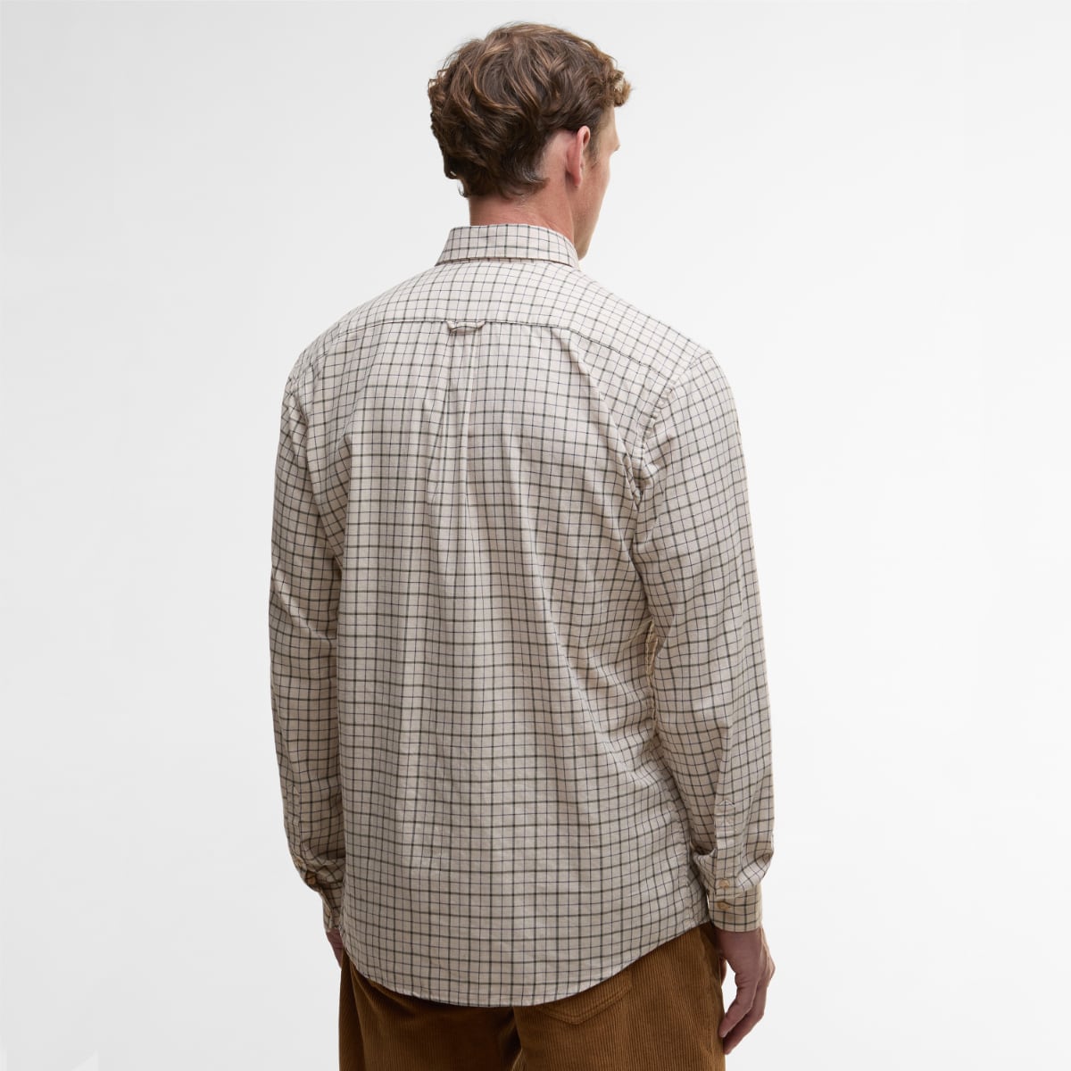 Barbour Bank Regular Fit Men's Shirt | Dark Ecru