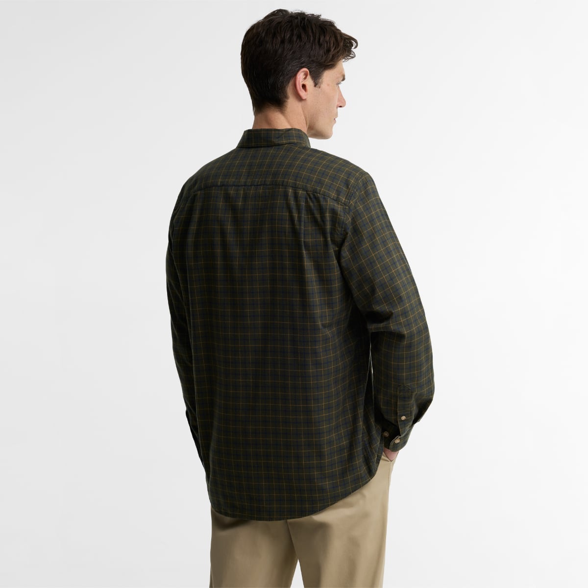 Barbour Bank Regular Fit Men's Shirt | Olive