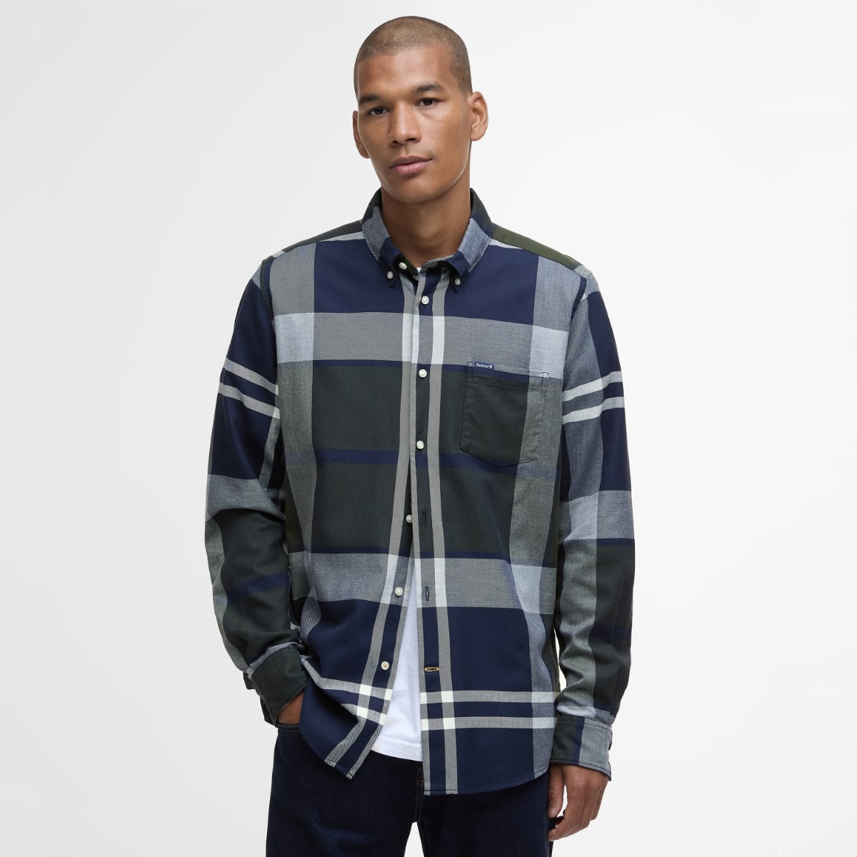 Barbour Dunoon Tailored Fit Men's Shirt | Fernwood Tartan