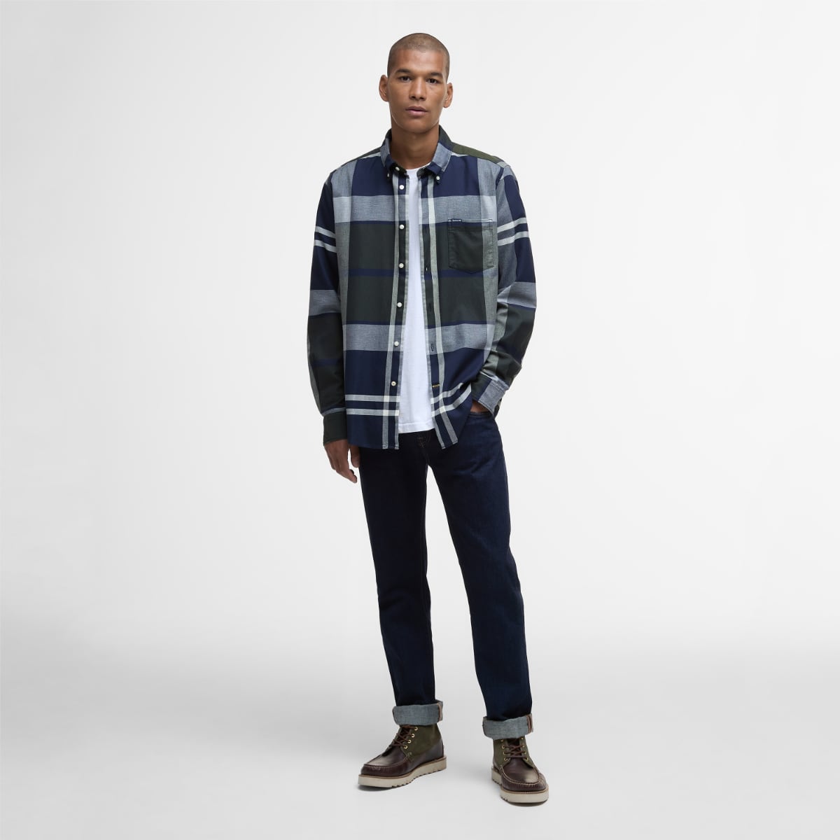 Barbour Dunoon Tailored Fit Men's Shirt | Fernwood Tartan