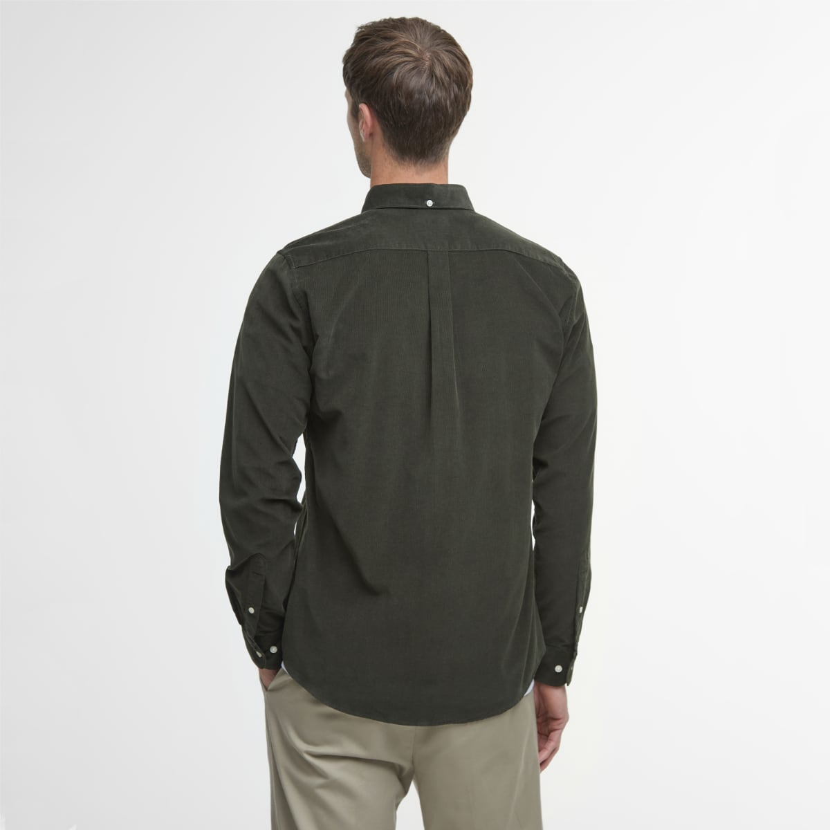 Barbour Ramsey Tailored Fit Men's Shirt | Forest