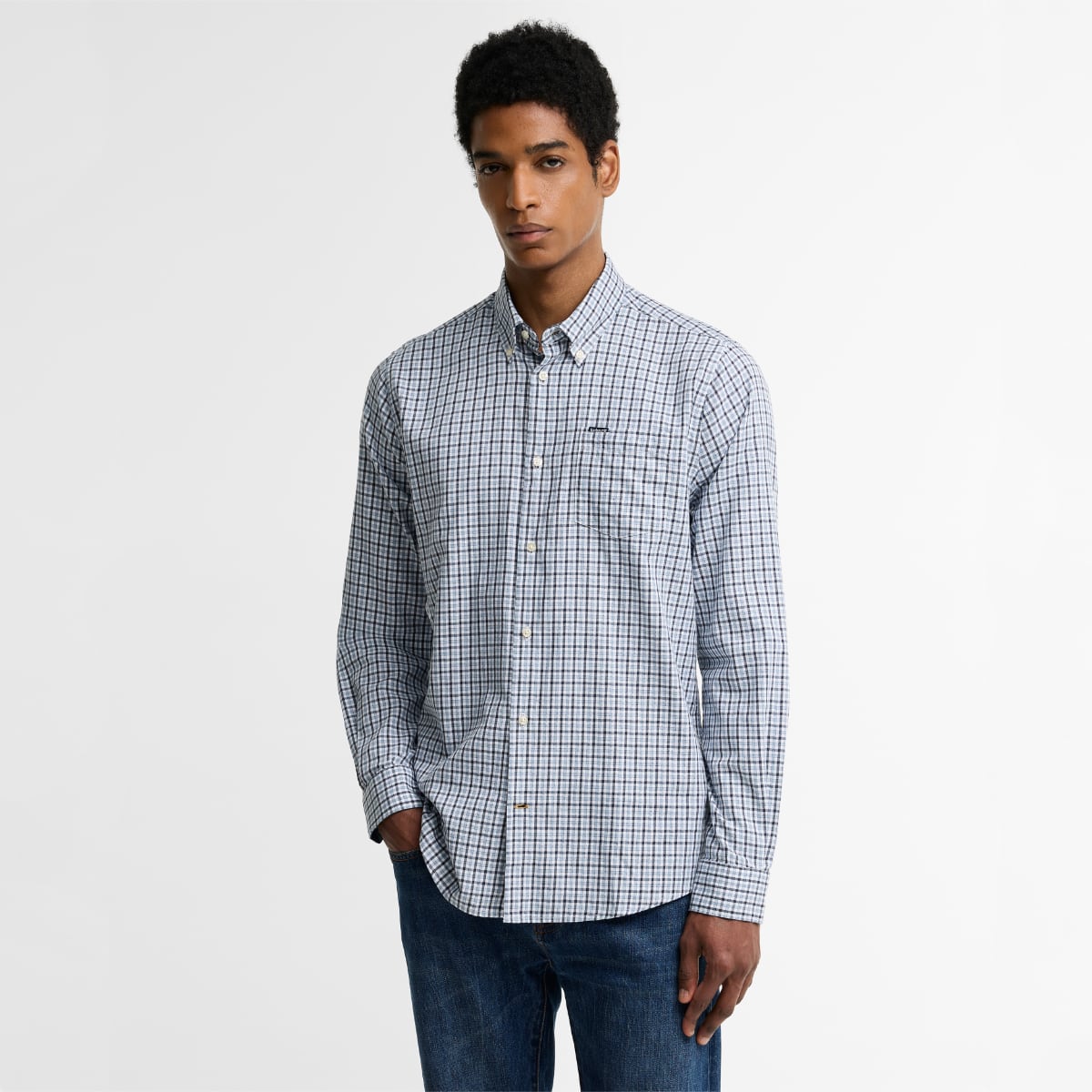 Barbour Padshaw Tailored Fit Men's Shirt | Blue