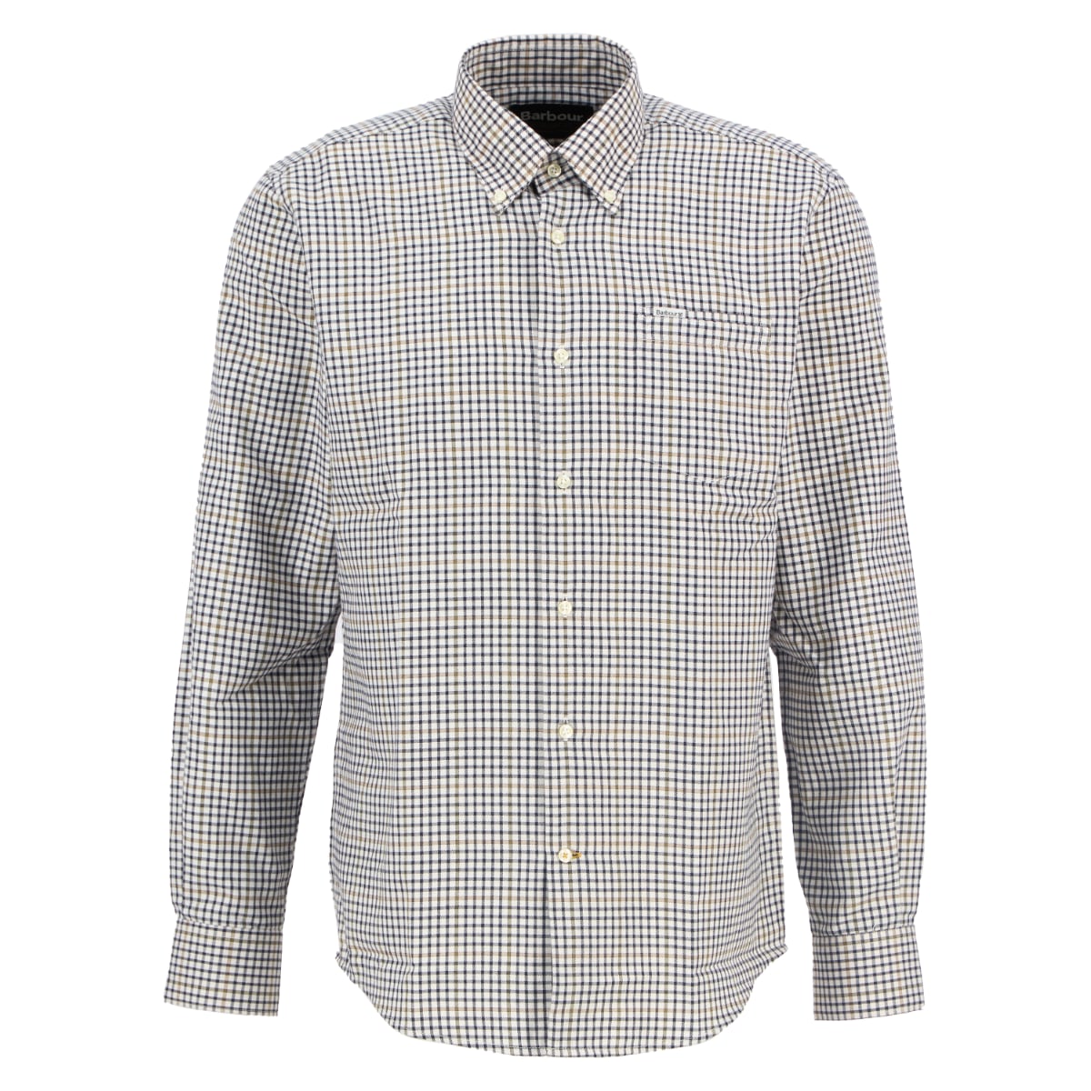 Barbour Henderson Thermo Weave Regular Fit Men's Shirt | Whisper White