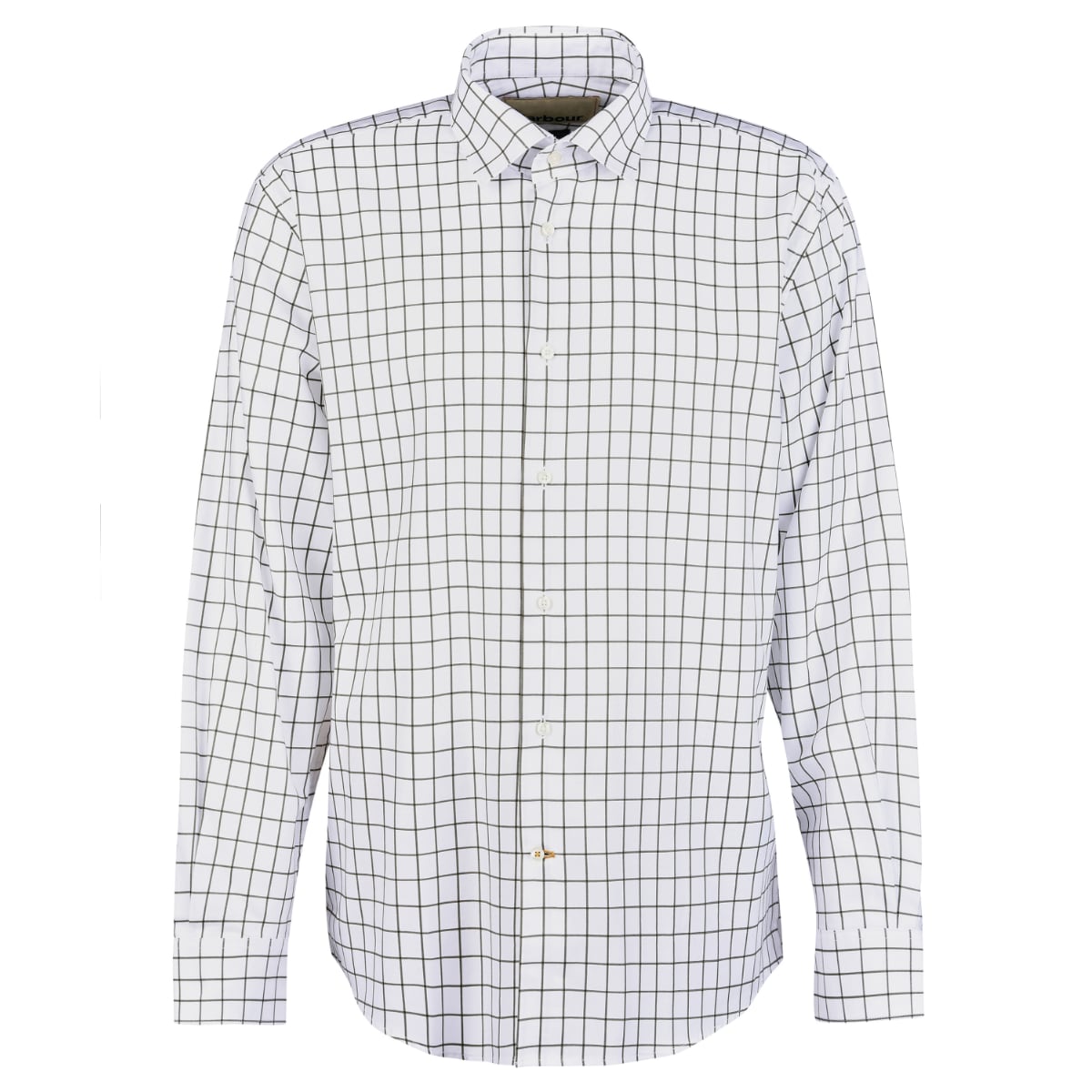 Barbour Hanstead Country Active Long-Sleeve Regular Fit Men's Shirt | Mid Olive