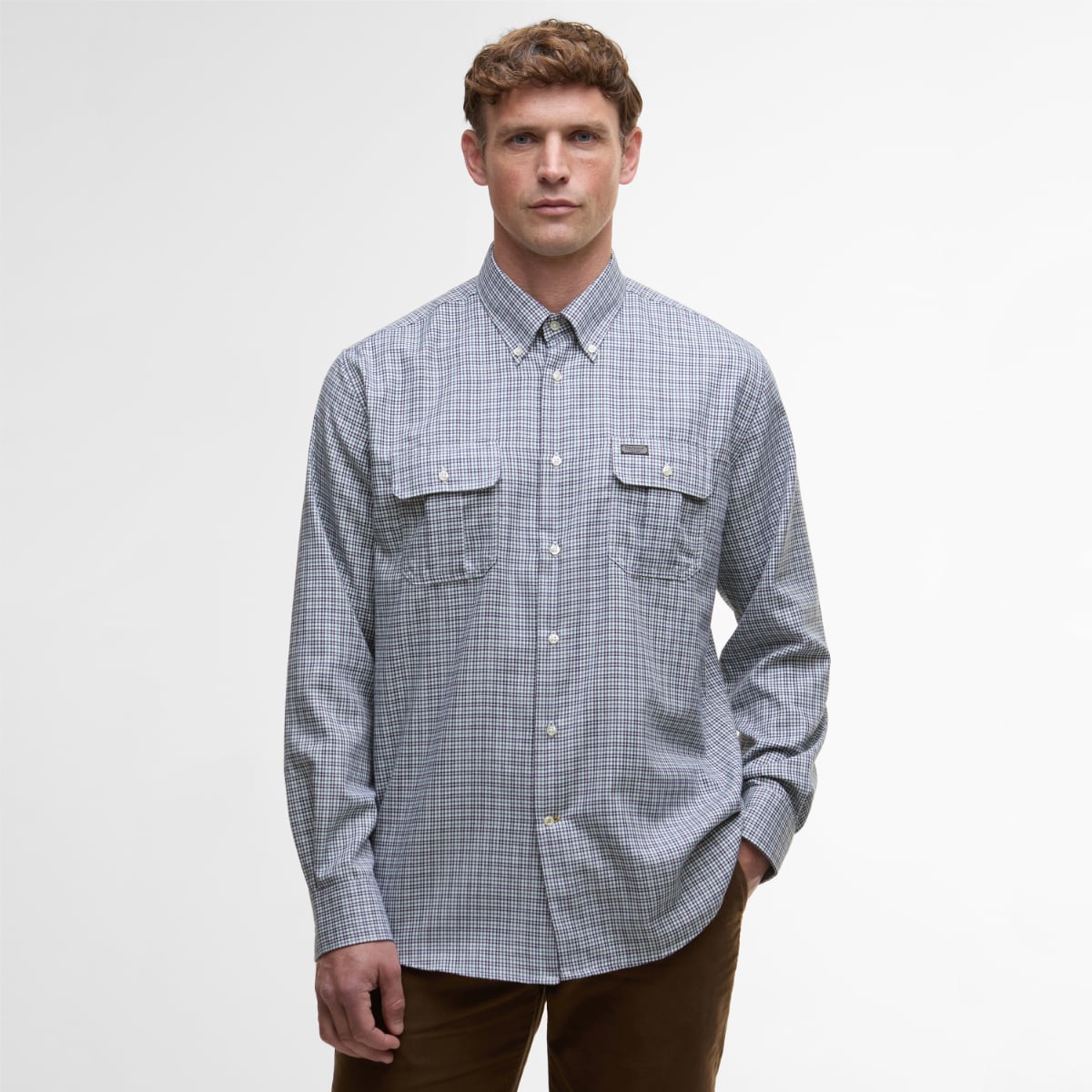 Barbour Fenn Regular Fit Men's Shirt | Mallard Green