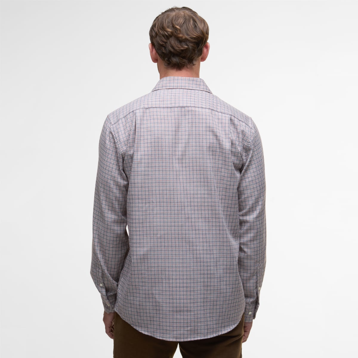 Barbour Fenn Regular Fit Men's Shirt | Fired Brick