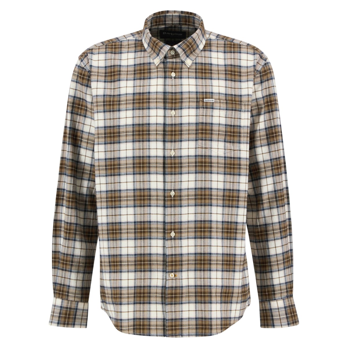 Barbour Telfield Regular Fit Men's Shirt | Stone