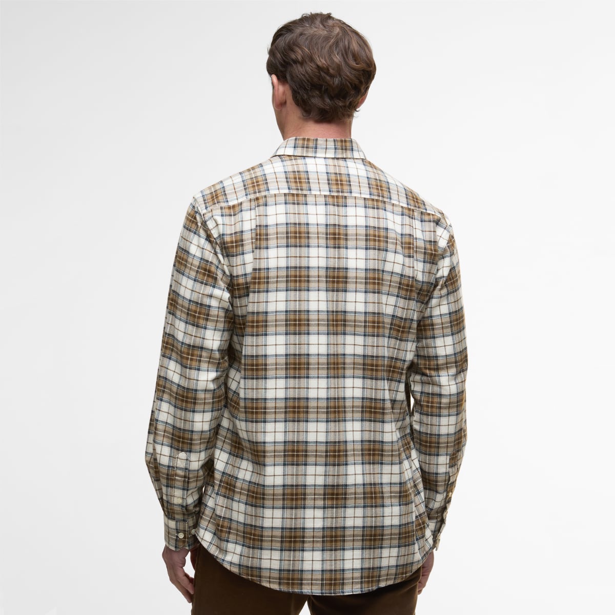 Barbour Telfield Regular Fit Men's Shirt | Stone