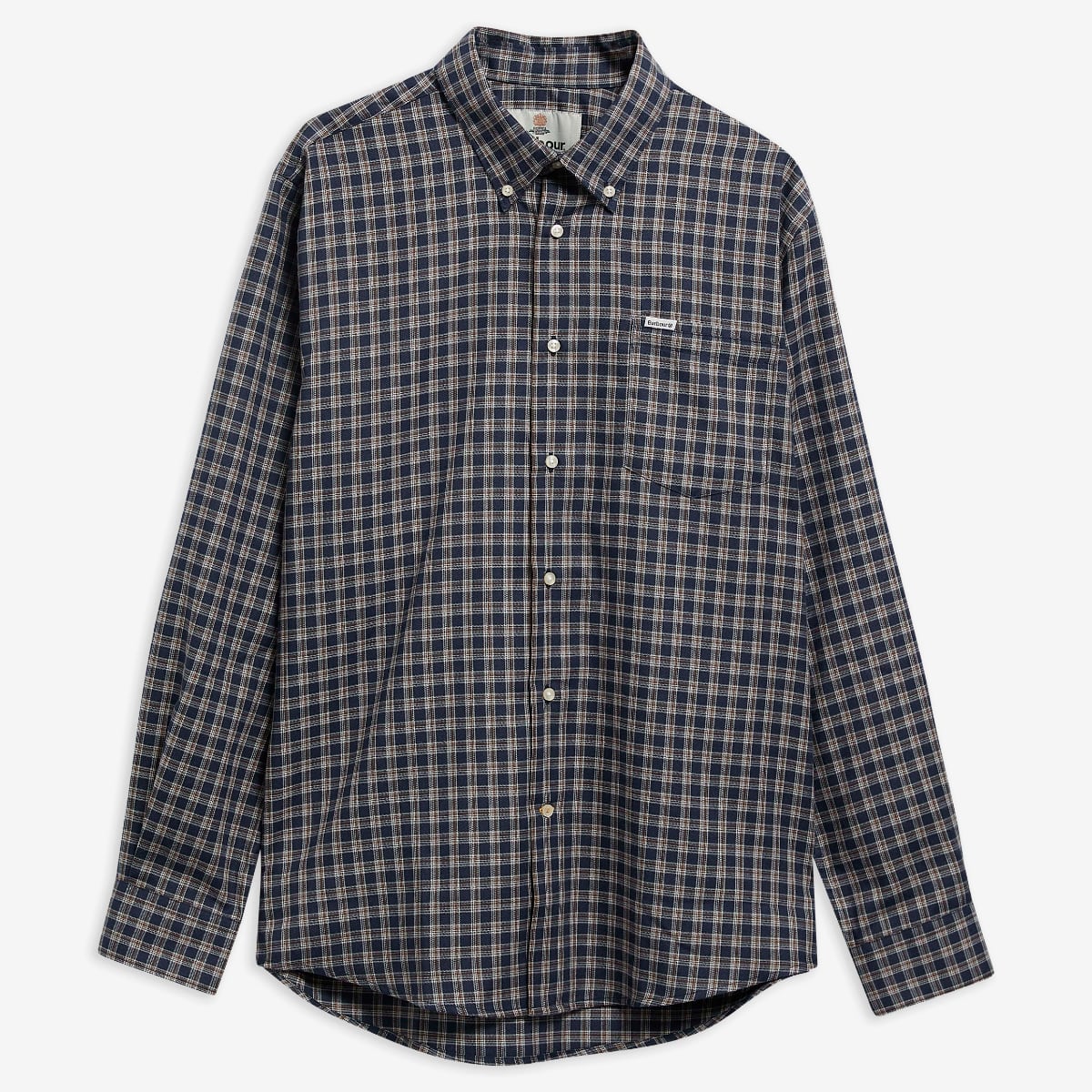 Barbour Cliff Regular Fit Men's Shirt | Navy