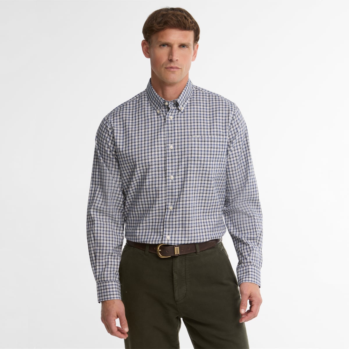 Barbour William Regular Fit Men's Shirt | Navy