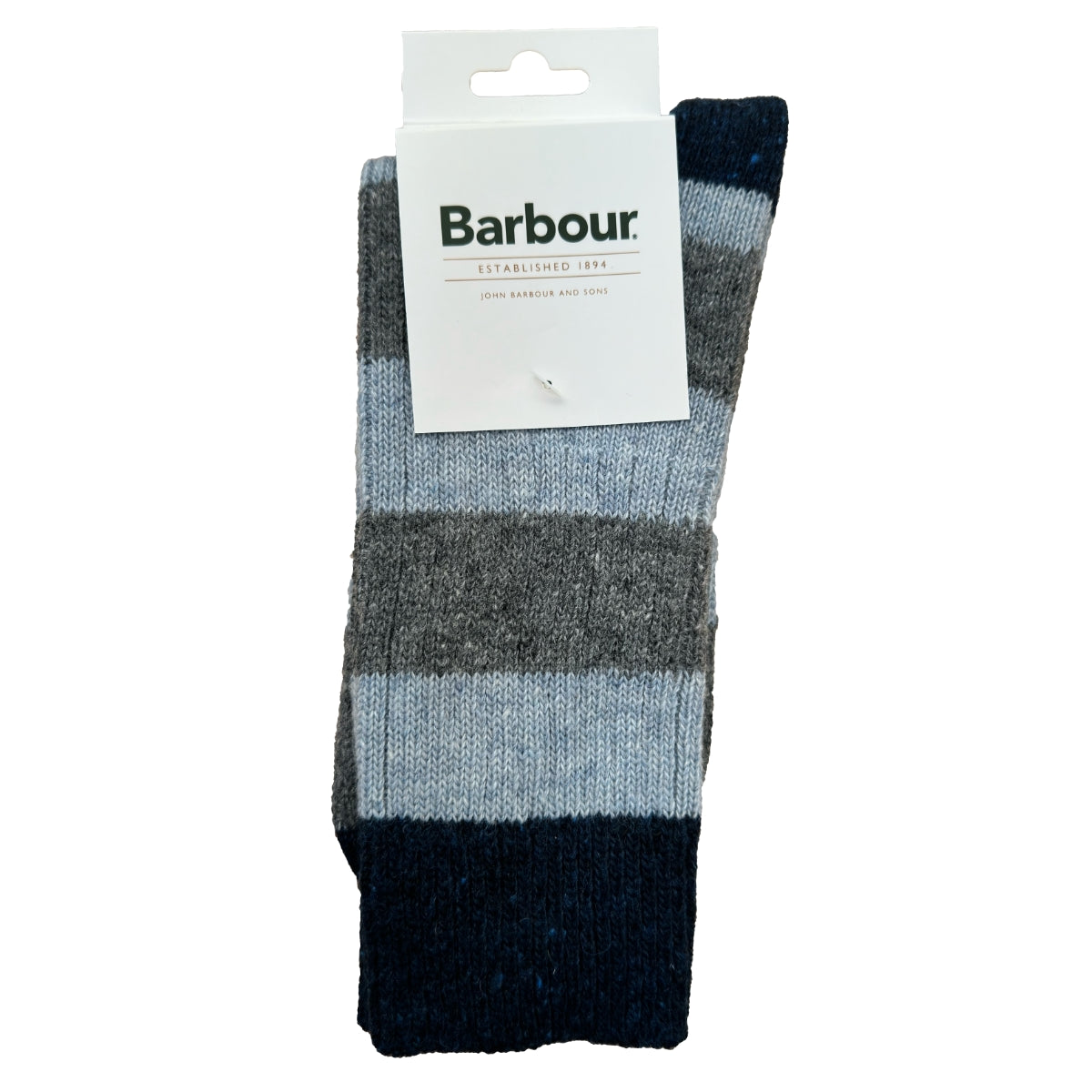 Barbour Houghton Stripe Men's Sock | Blue | Grey