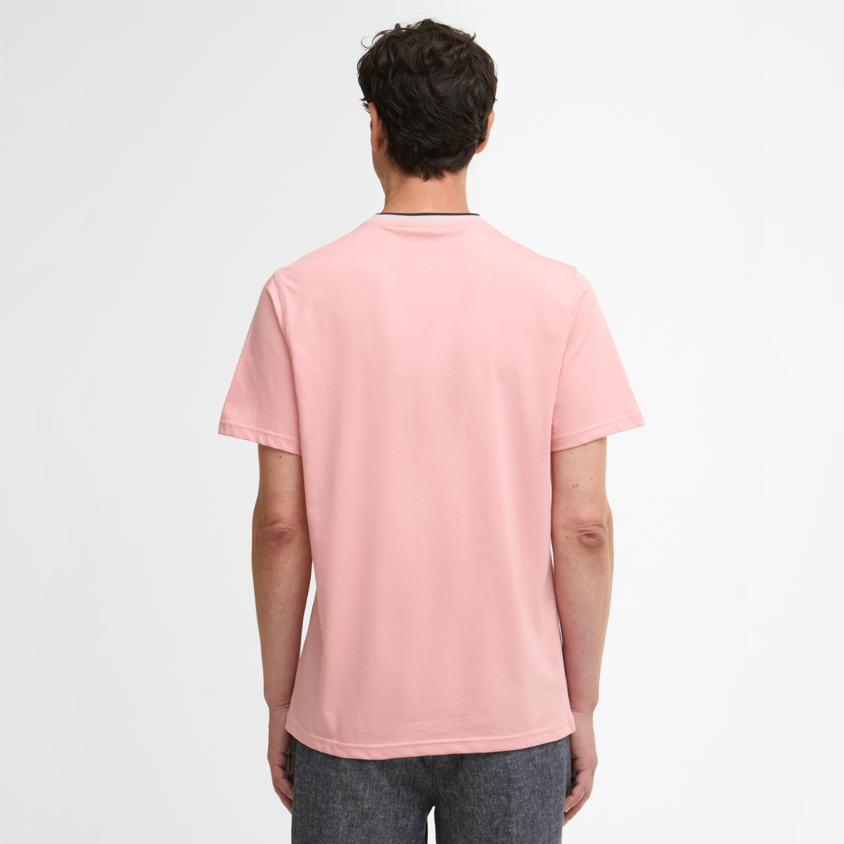 Barbour Cornsay Tailored Men's T-Shirt | Mineral Pink