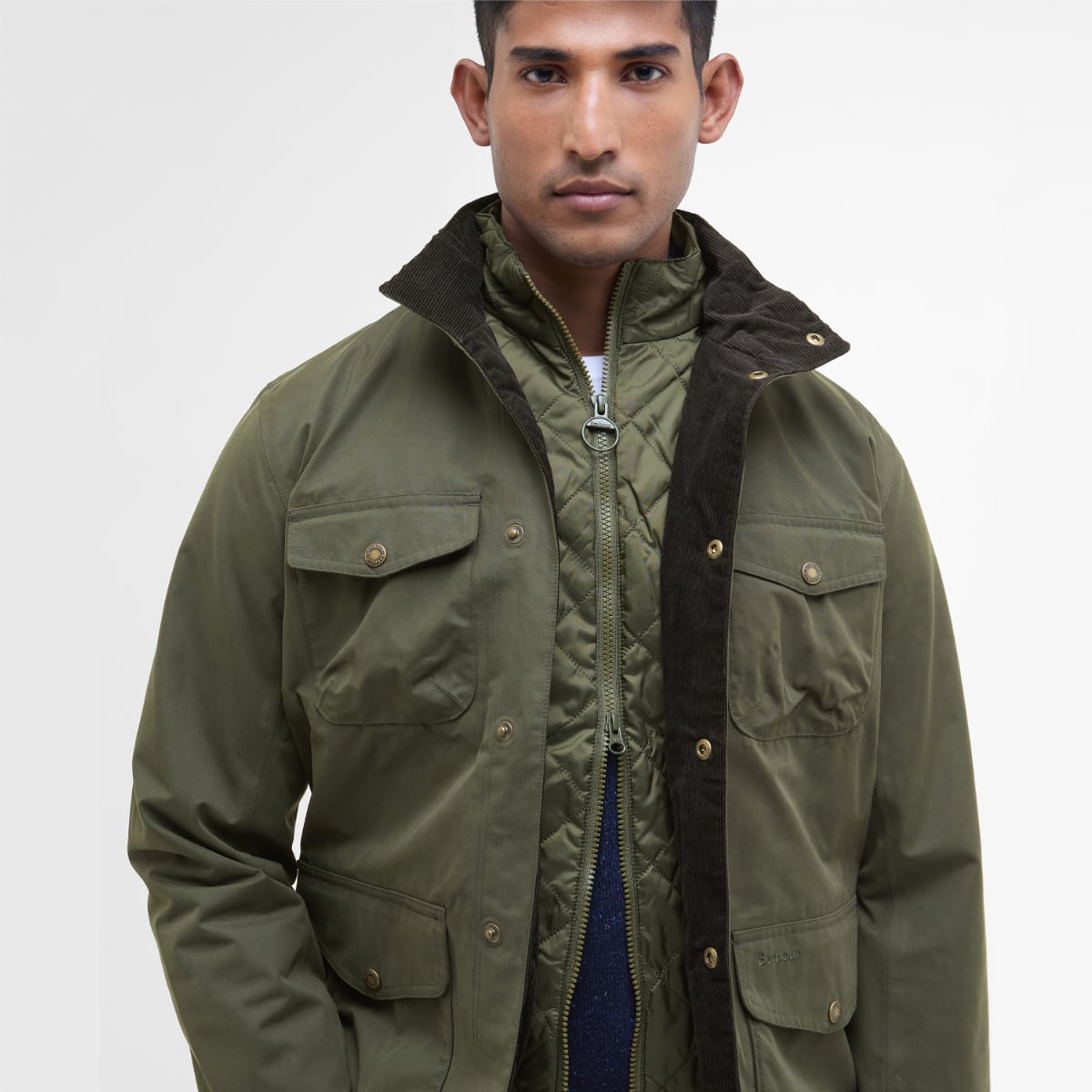 Barbour Ogston Waterproof Men's Jacket | Olive