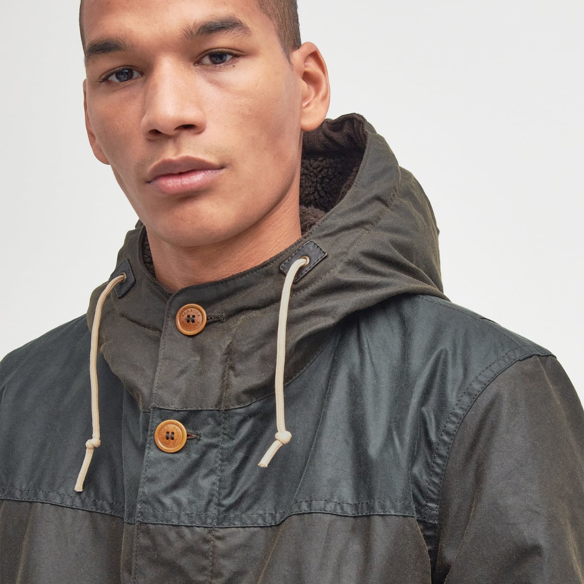 Barbour Game Parka Men's Waxed Jacket | Olive