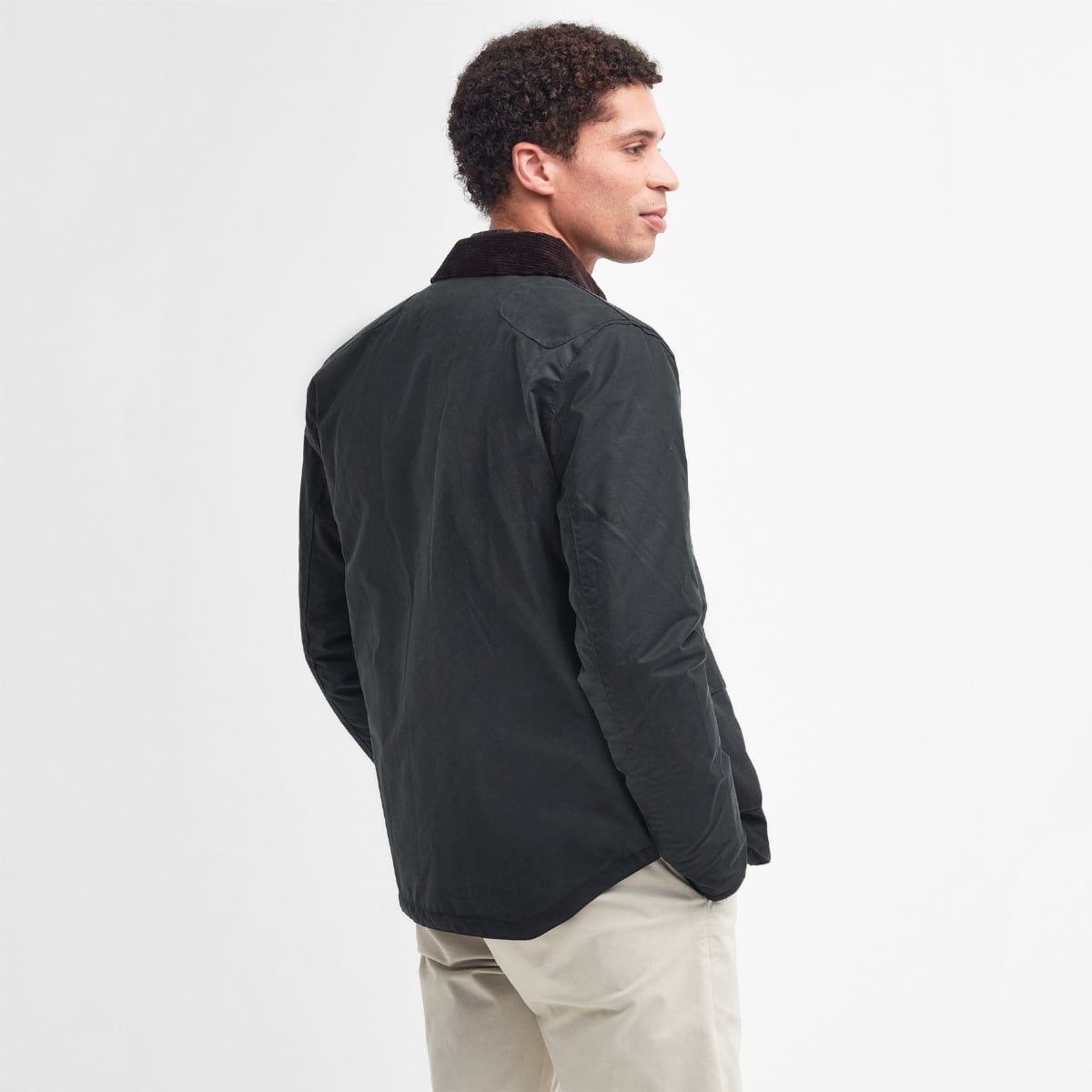 Barbour Reelin Men's Waxed Jacket | Sage