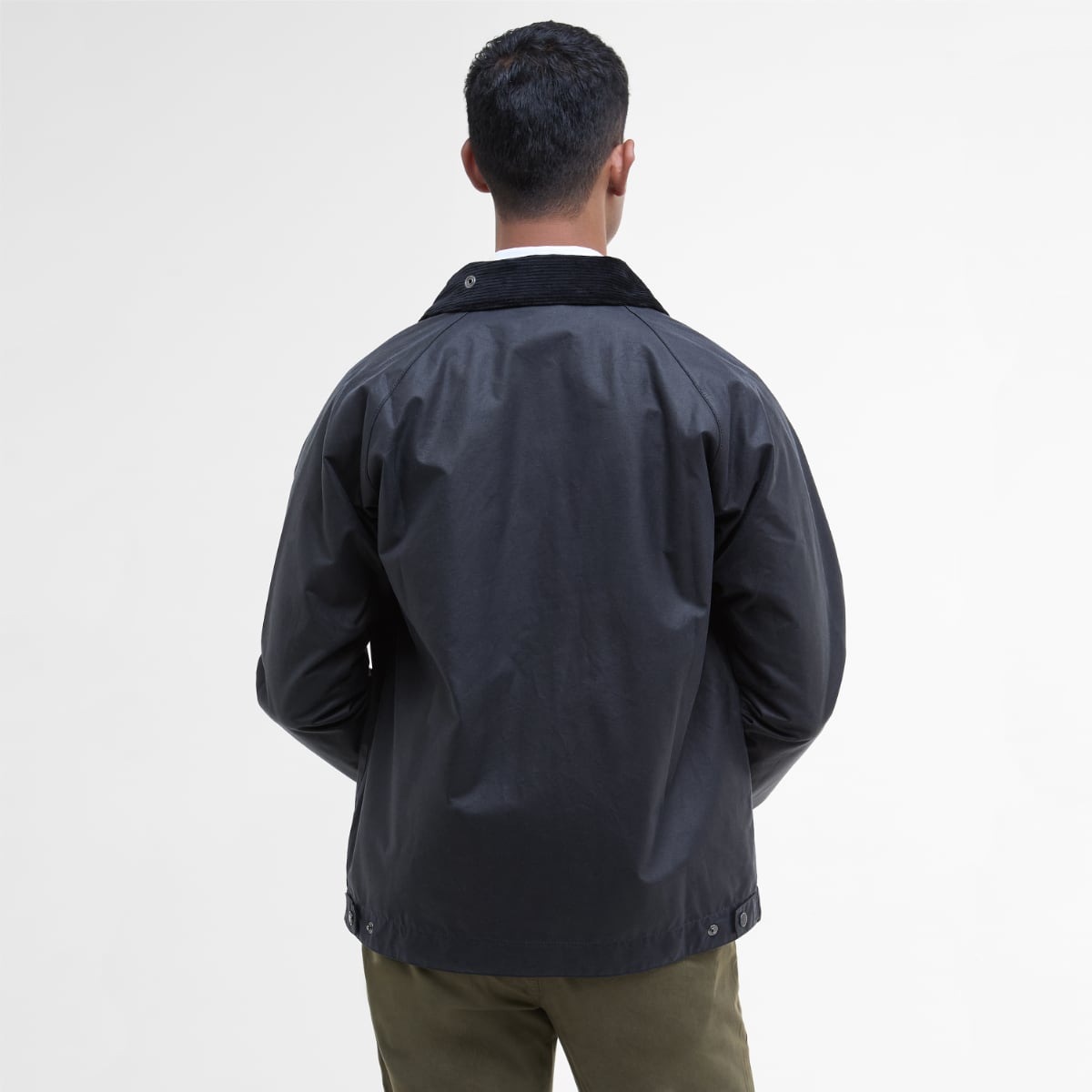 Barbour Bedale SHORT Men's Waxed Jacket | Navy