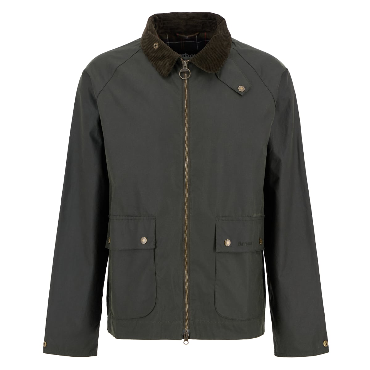 Barbour Bedale SHORT Men's Waxed Jacket | Fern
