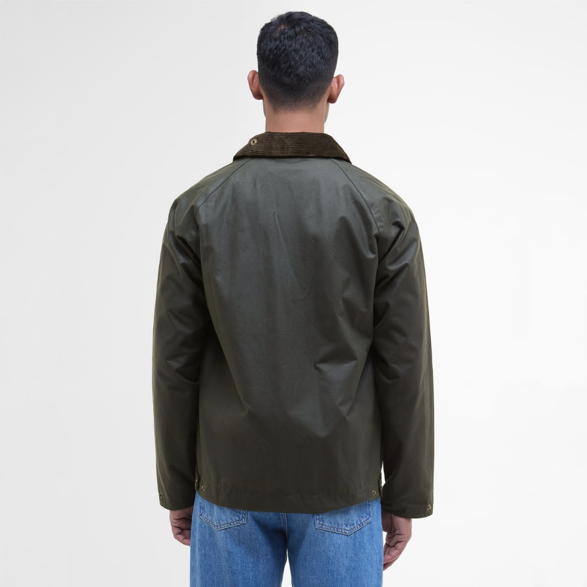 Barbour Bedale SHORT Men's Waxed Jacket | Fern
