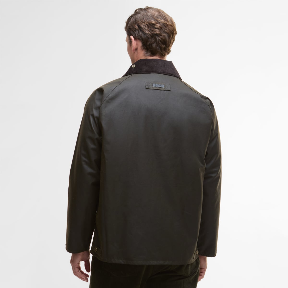 Barbour Harker Men's Waxed Jacket | Olive