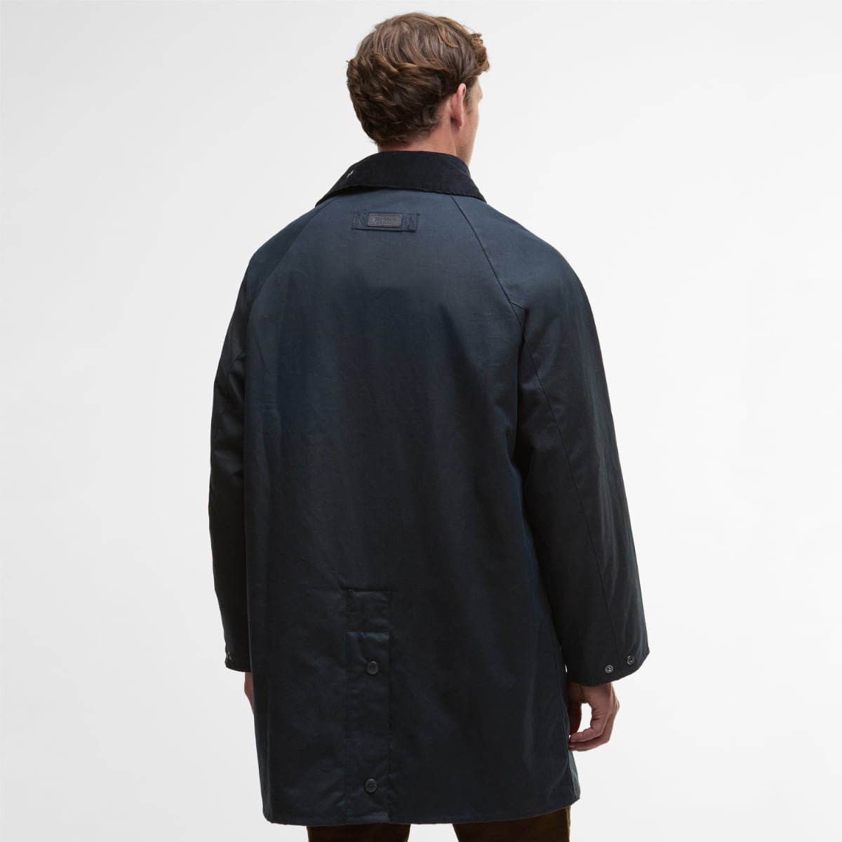 Barbour Country Mac Men's Waxed Jacket | Navy