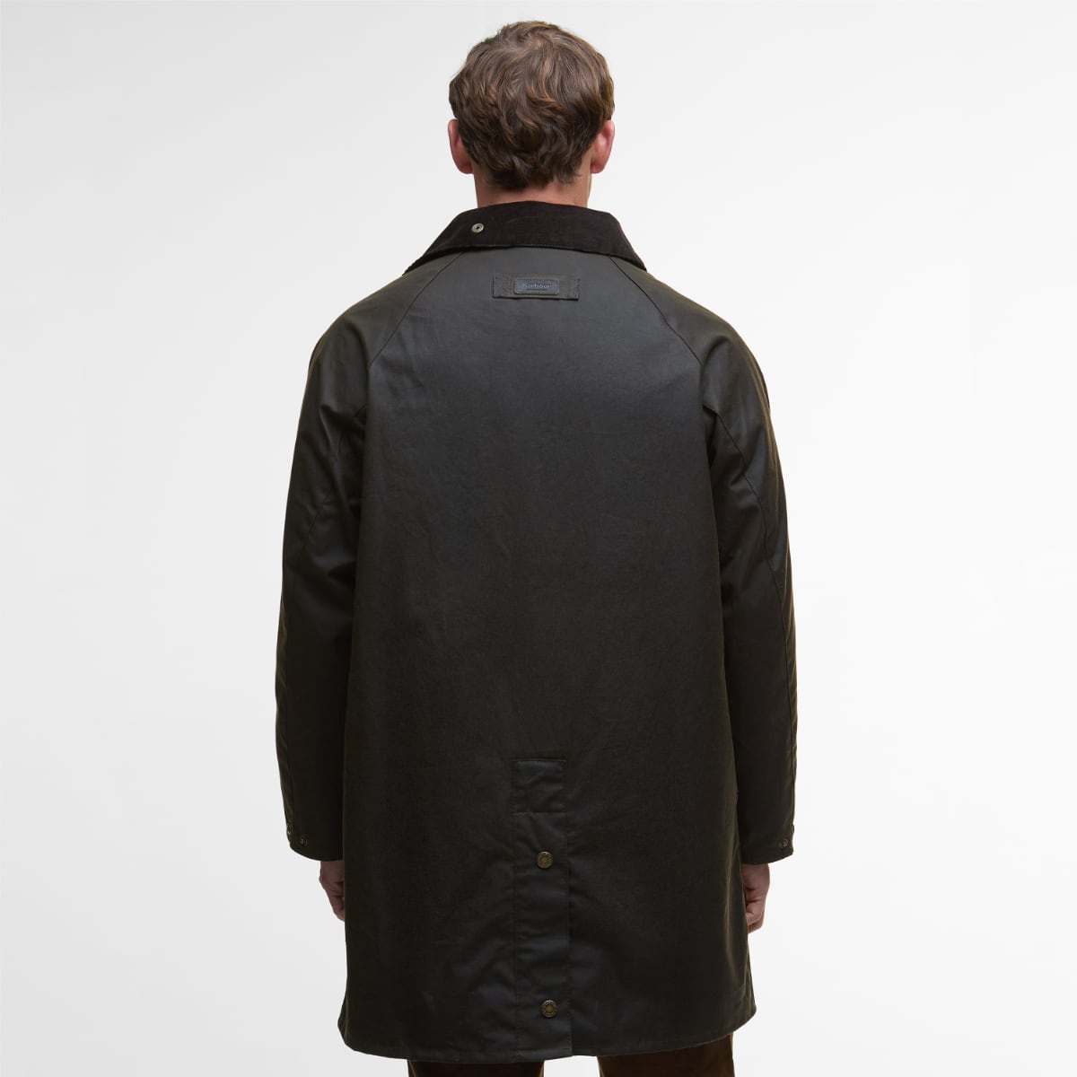 Barbour Country Mac Men's Waxed Jacket | Olive